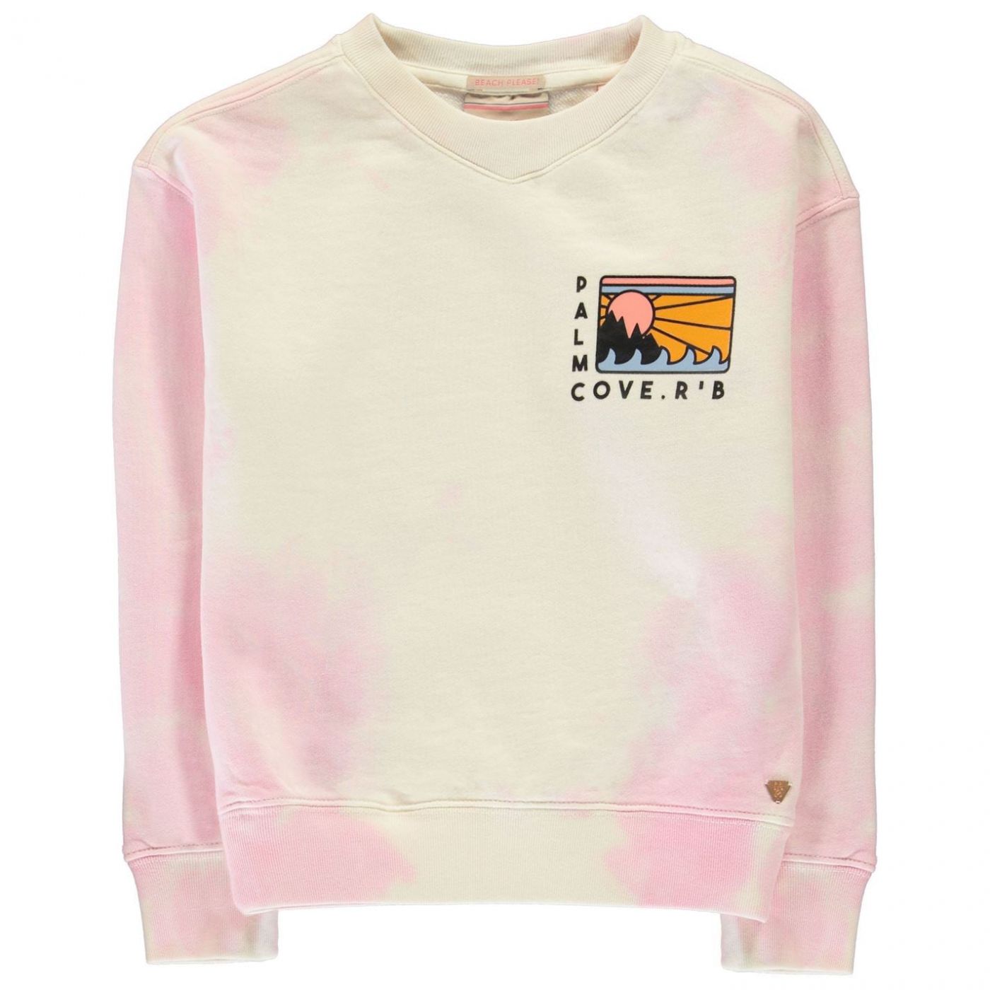 Scotch and Soda Dye Print Sweatshirt Junior Girls