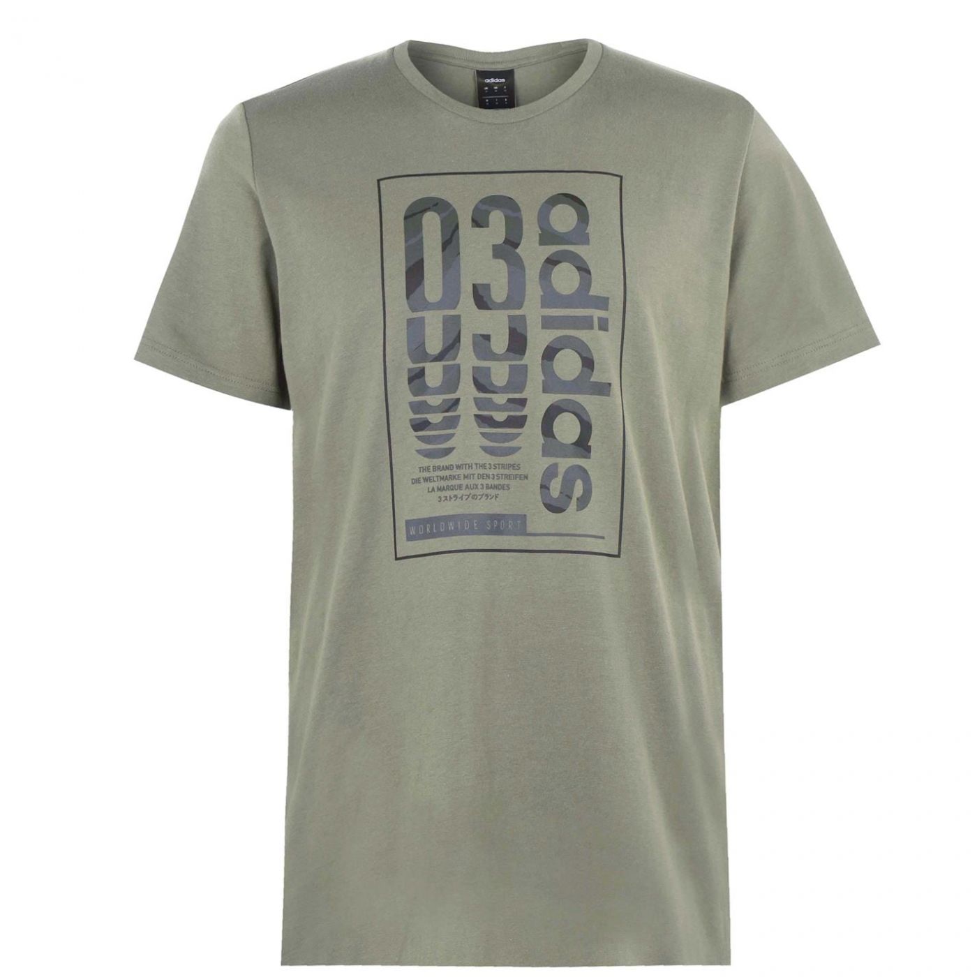 Adidas Box 03 QT T-Shirt Mens