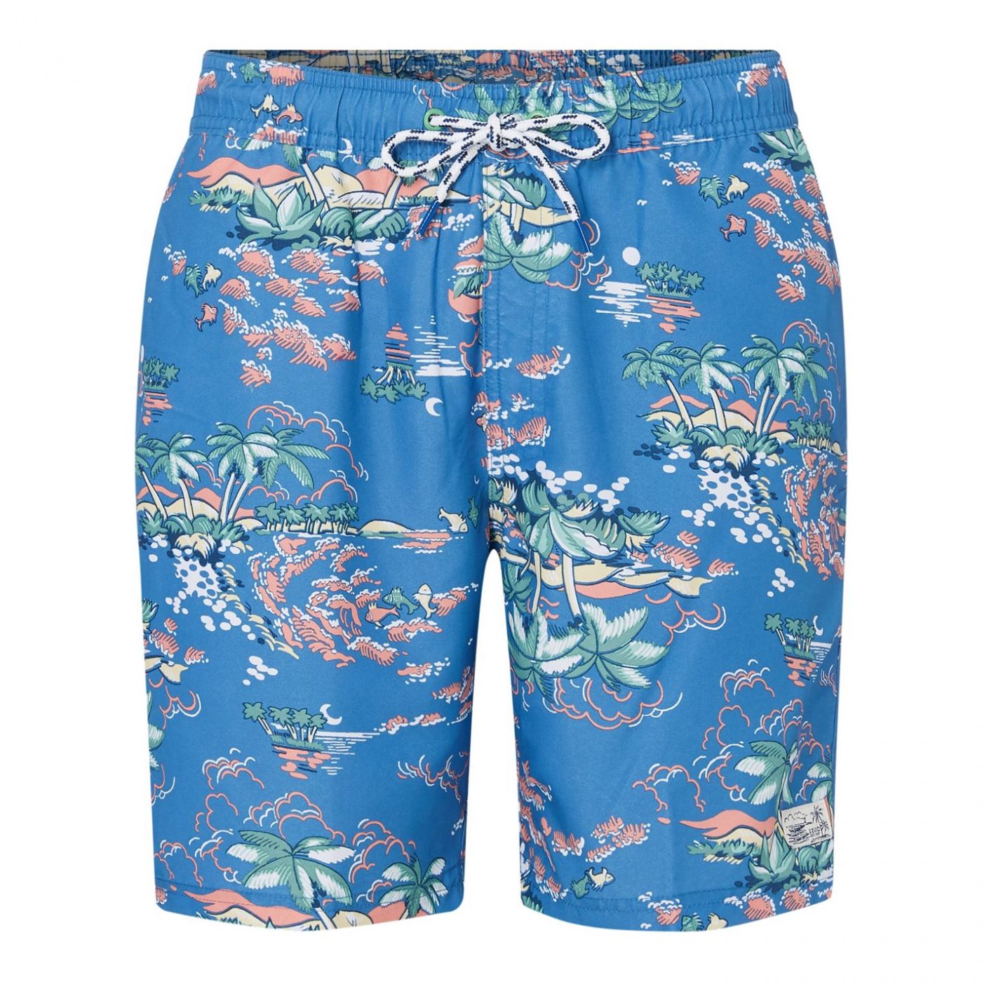 IZOD Hawaii Print Shorts