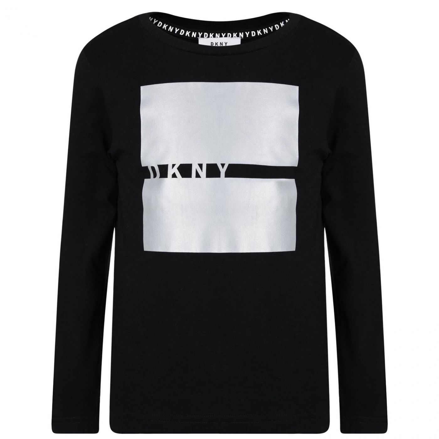 DKNY Square Line Logo T Shirt