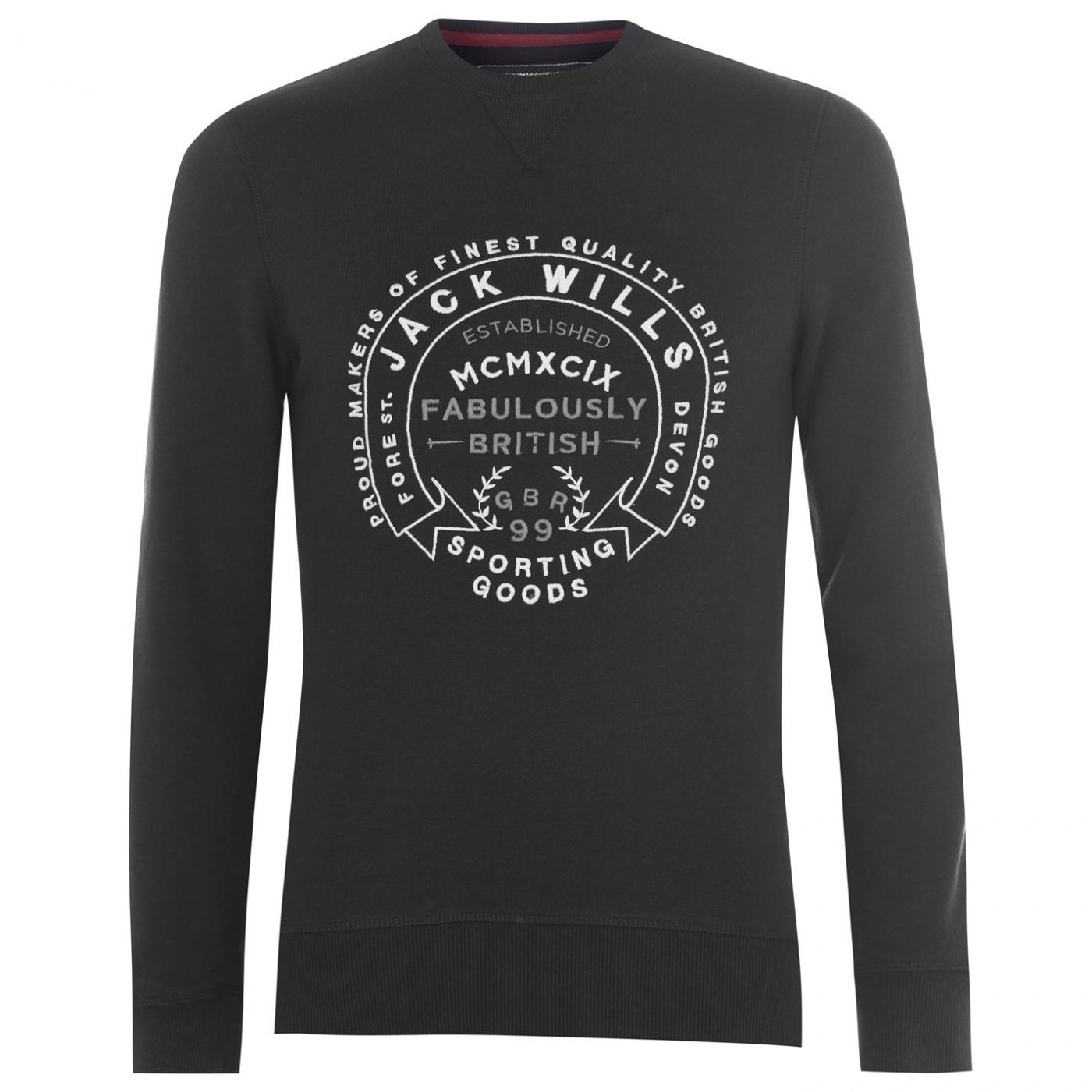 Jack Wills Rainton Graphic Sweatshirt