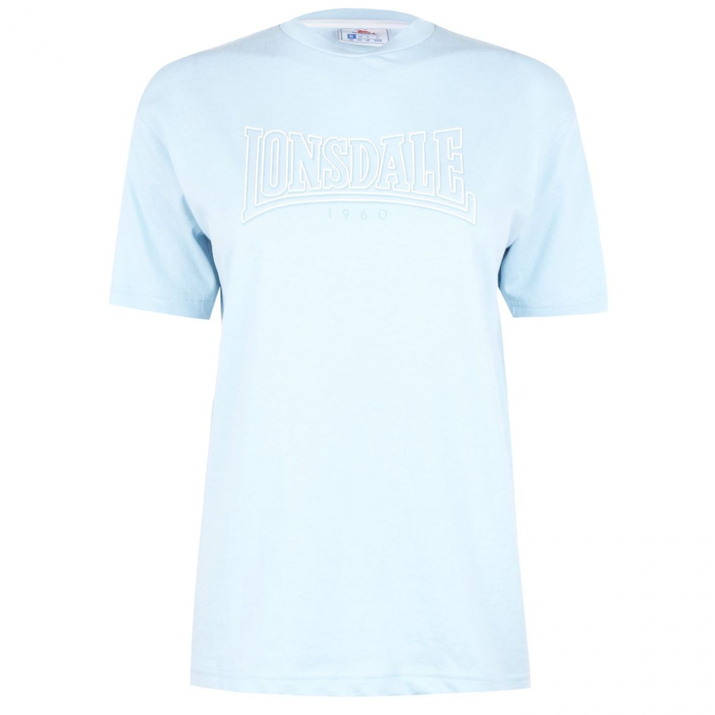Lonsdale Long Line Crew T Shirt Ladies