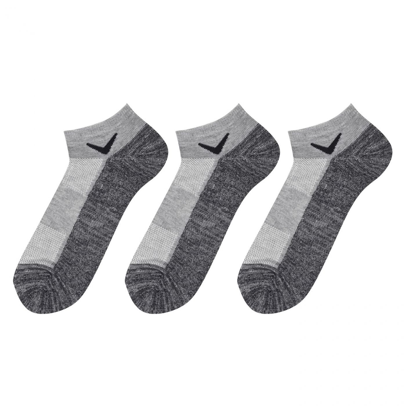 Callaway No Show 3 Pack Socks Mens