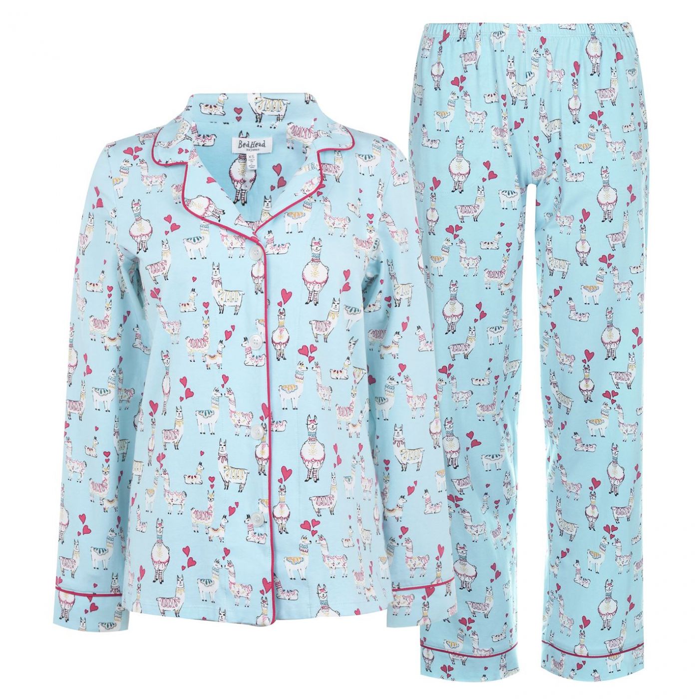 Bedhead Llama Love Pyjama Set