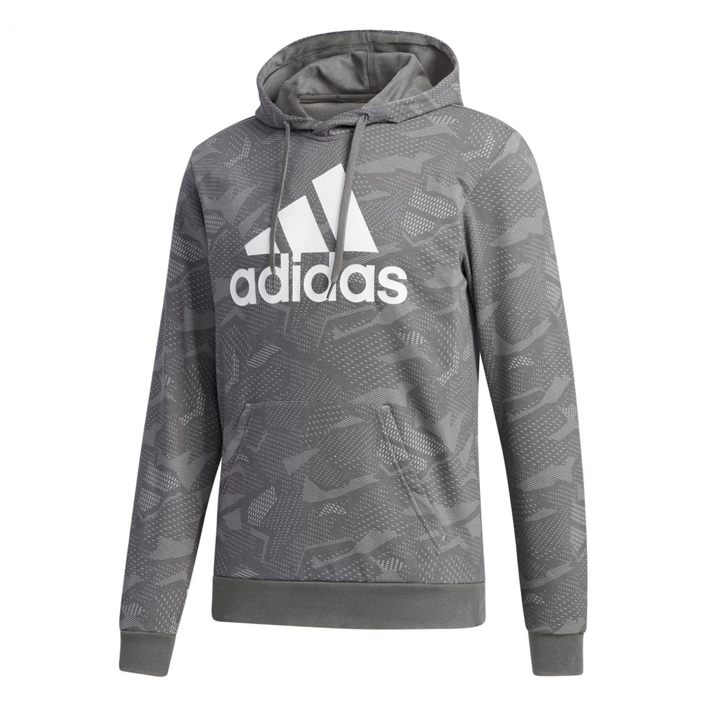 Adidas Essentials Allover Print Hoodie Men