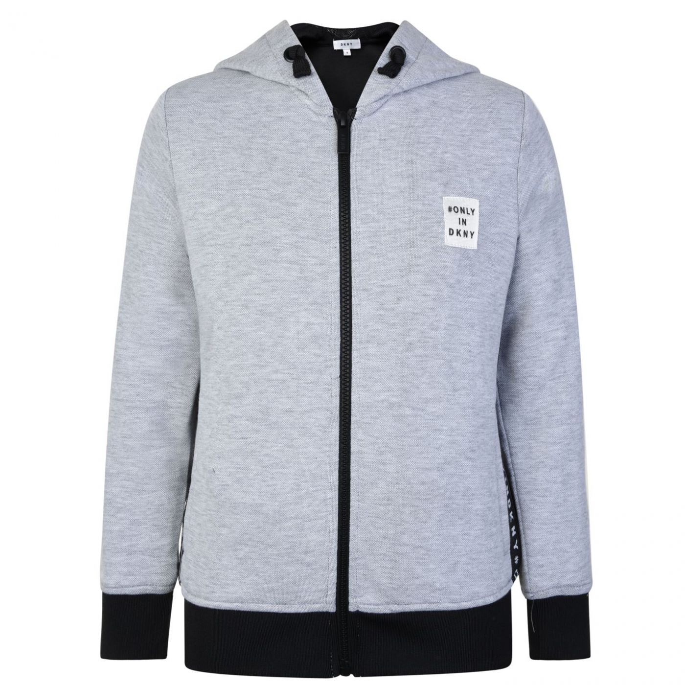 DKNY Boys Zip Hooded Sweatshirt