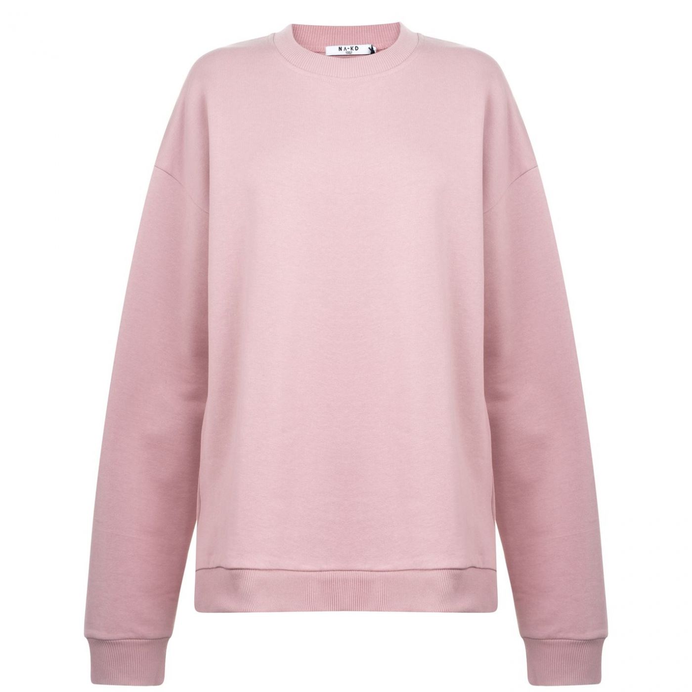 NA-KD Oversized Knit Sweatshirt