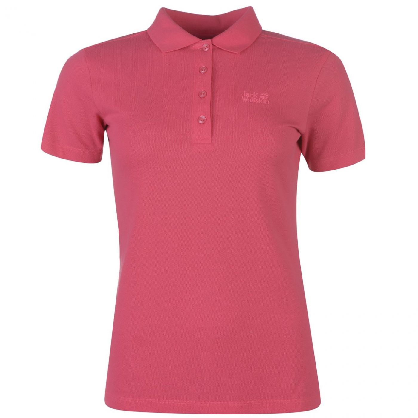 Jack Wolfskin Pique T Shirt Ladies