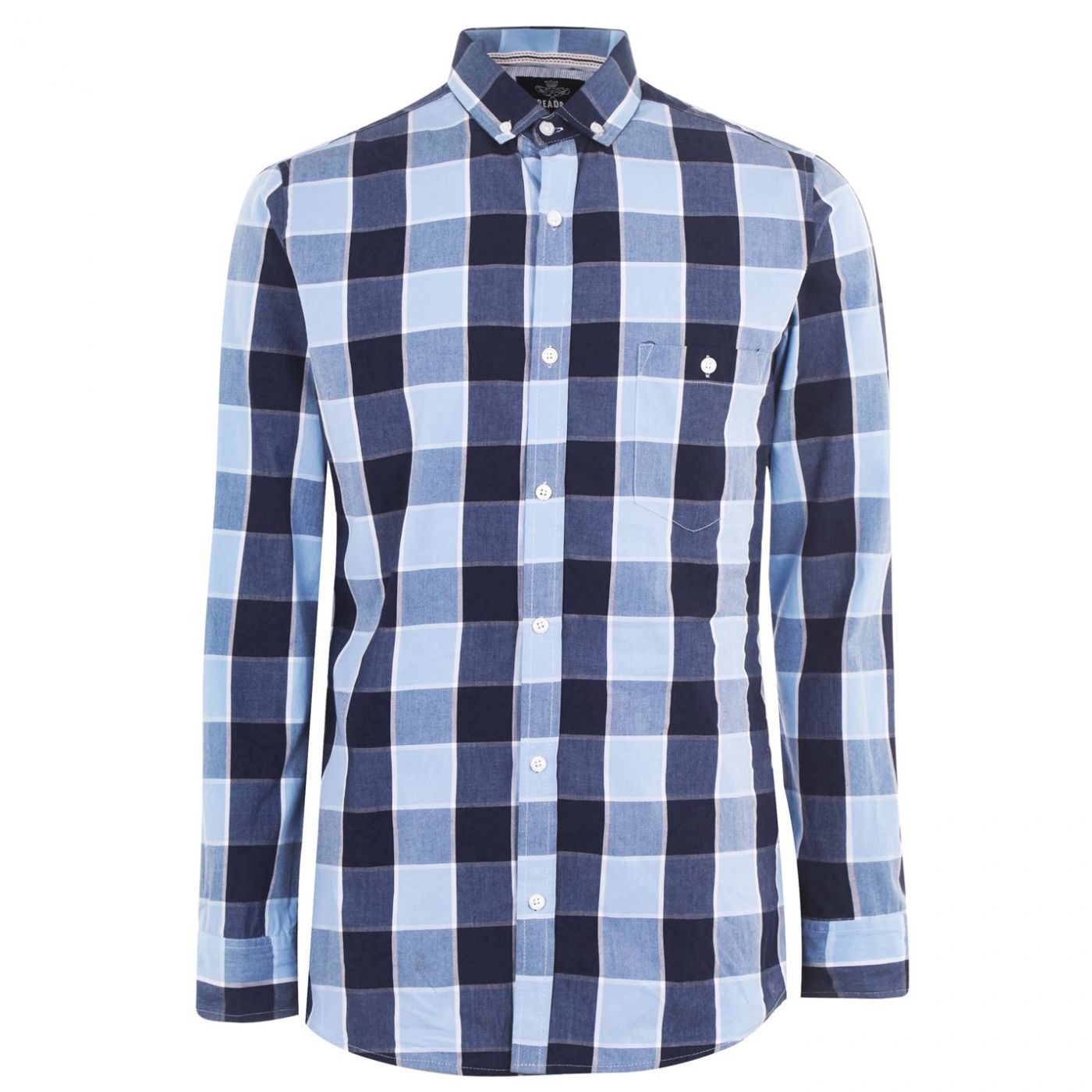 Threadbare Check Shirt Mens