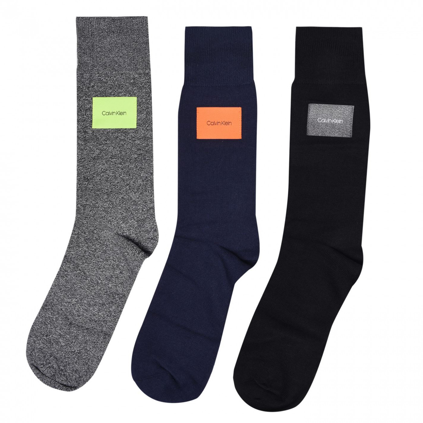 Calvin Klein 3 Pack Logo Socks
