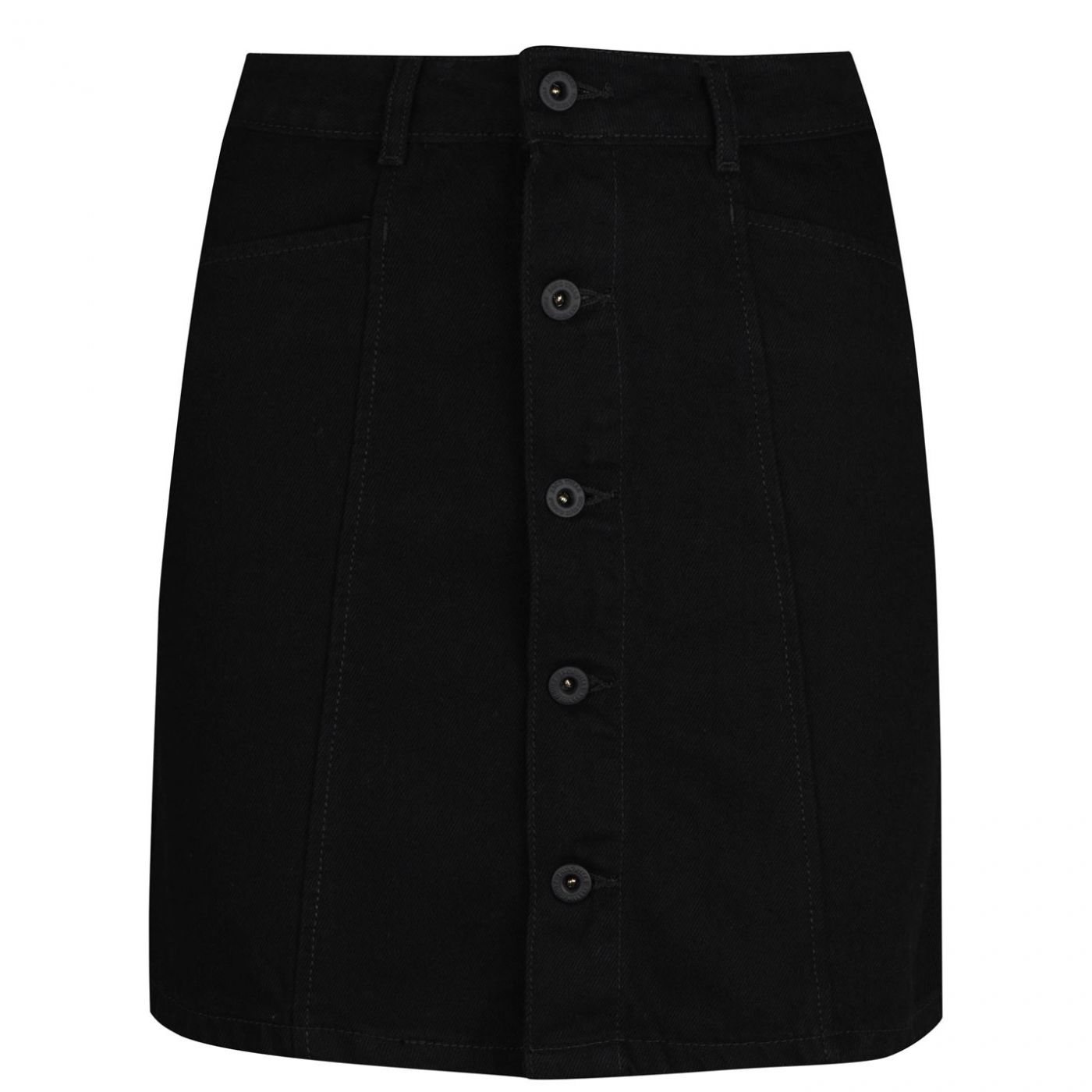 Jack Wills Capenhurst Button Skirt