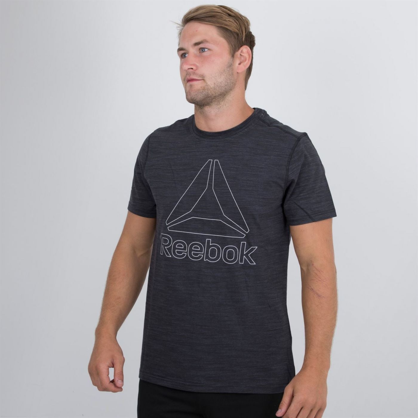 Reebok Marble Short Sleeve T Shirt Mens