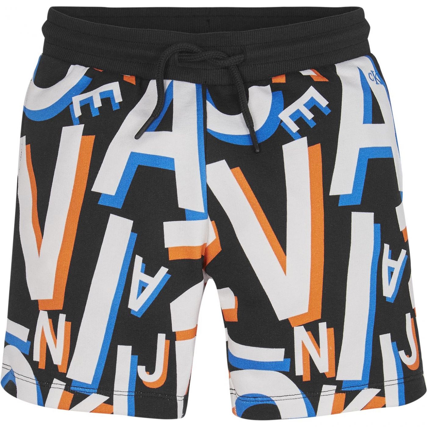 Calvin Klein Jeans Letter AOP Swim Shorts