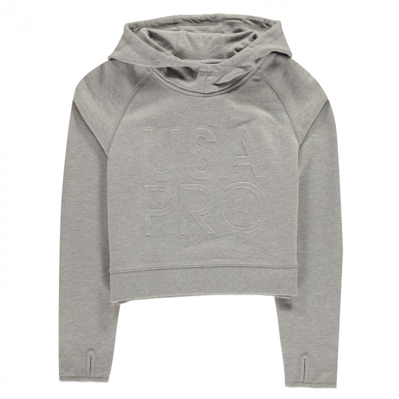 USA Pro OTH Crop Hoodie Junior Girls