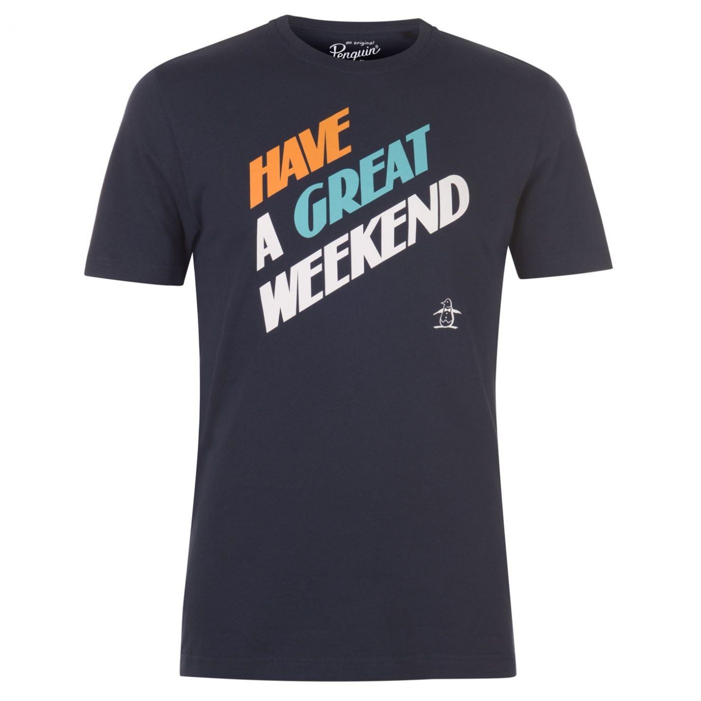 Original Penguin Original Short Sleeve Great Weekend T Shirt