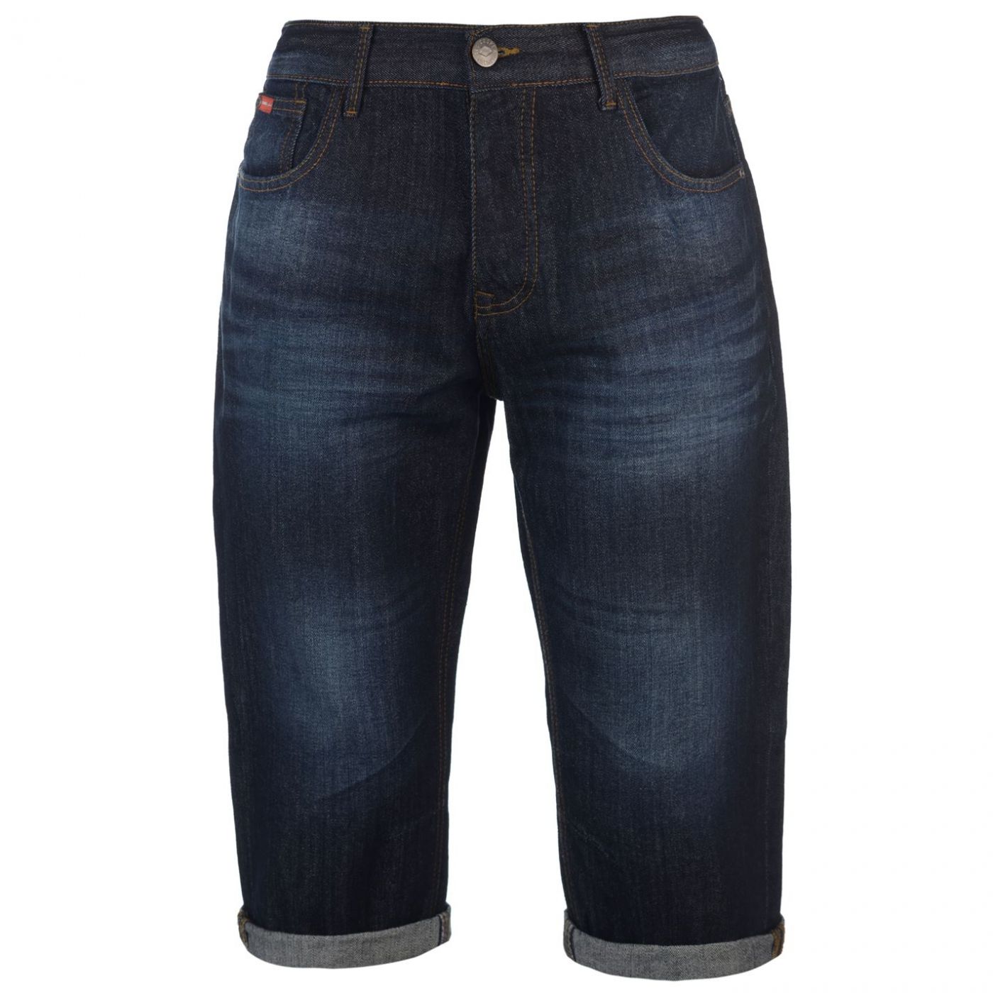 Lee Cooper Below The Knee Denim Shorts Mens