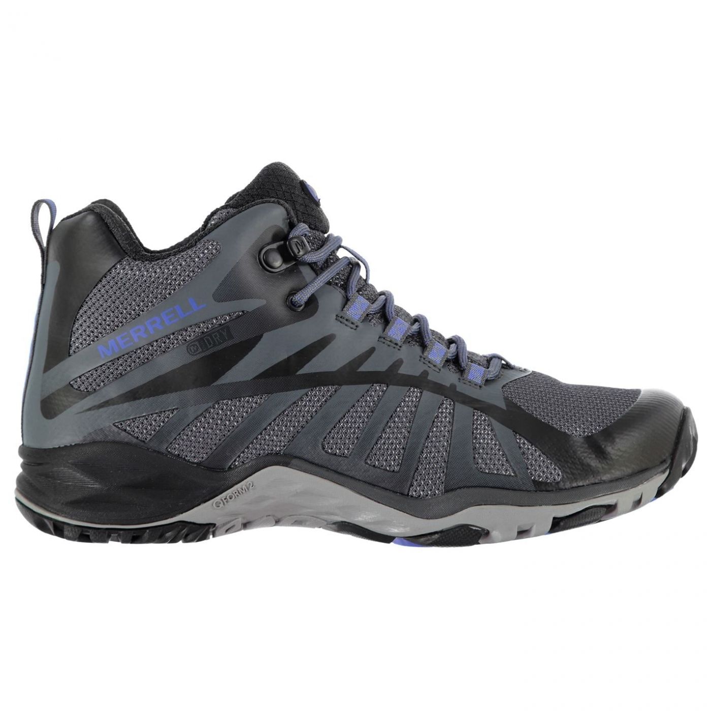 Merrell Siren Edge Q2 Mid Waterproof Walking Shoes Womens