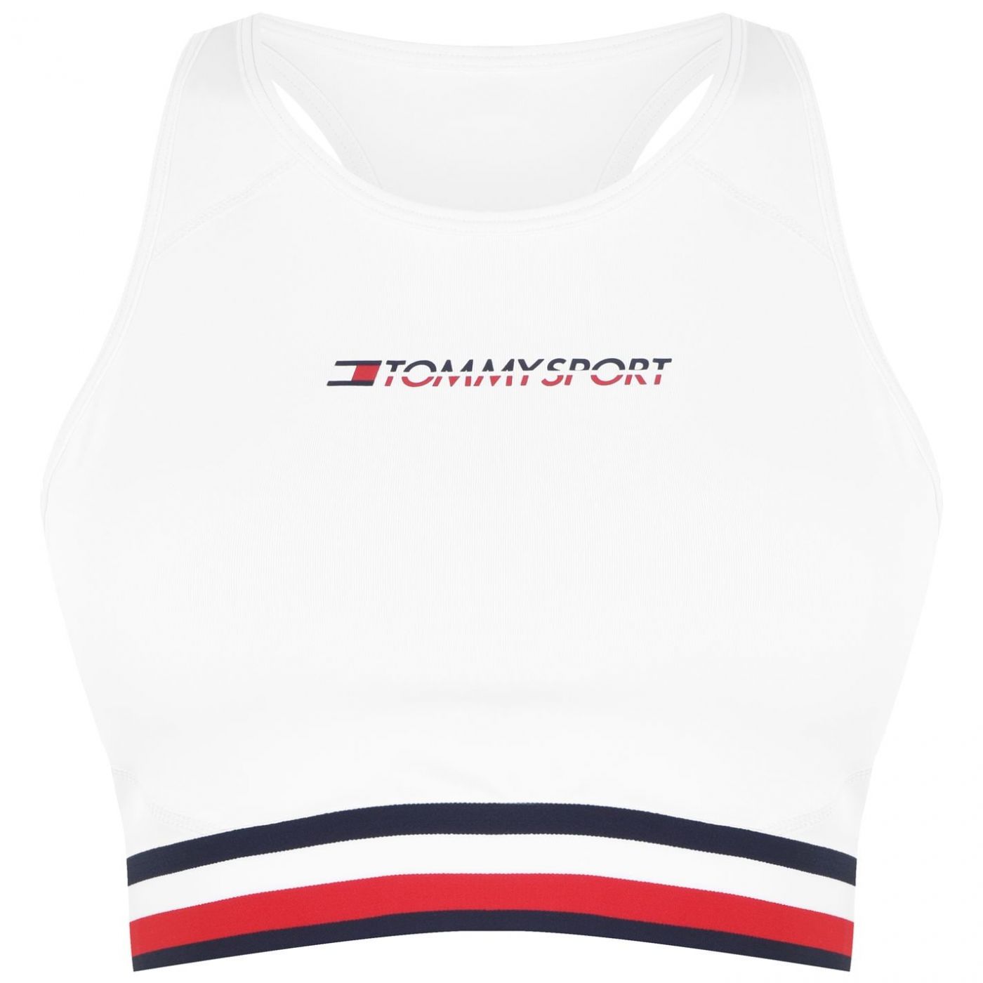 Tommy Sport Tommy Striped Sports Bra