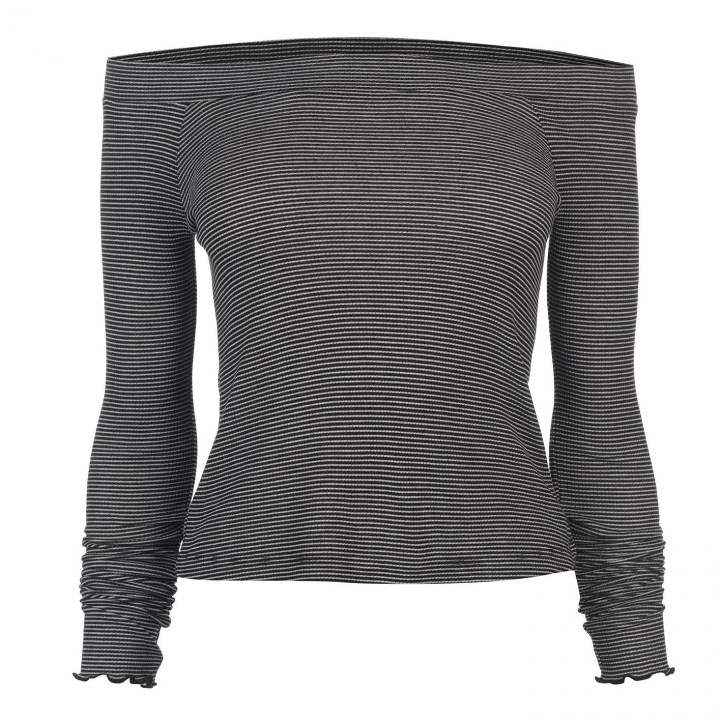 Firetrap Blackseal Lattice Bardot Top
