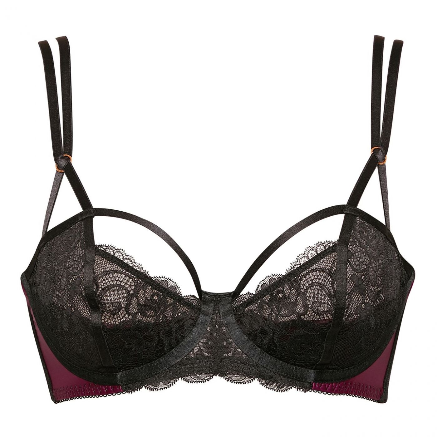 Figleaves Brooke Peep Strapping Balcony Bra
