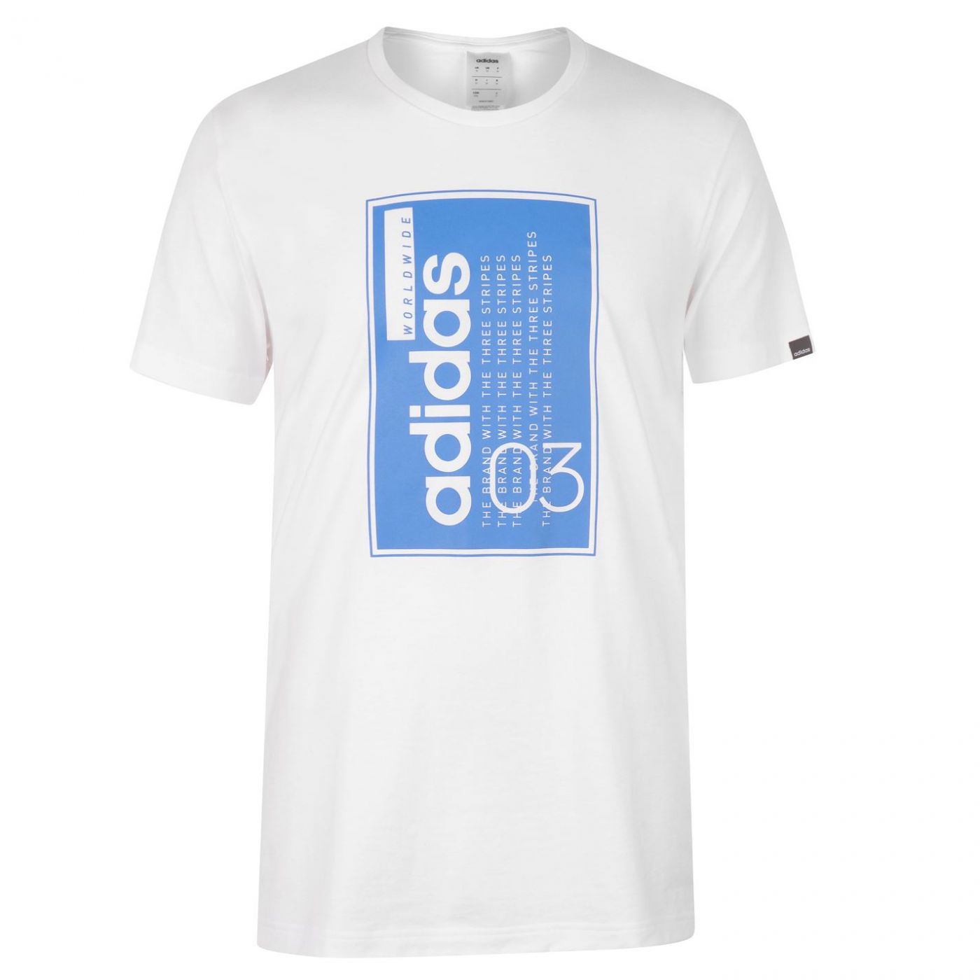 Adidas Box Linear 03 T Shirt Mens