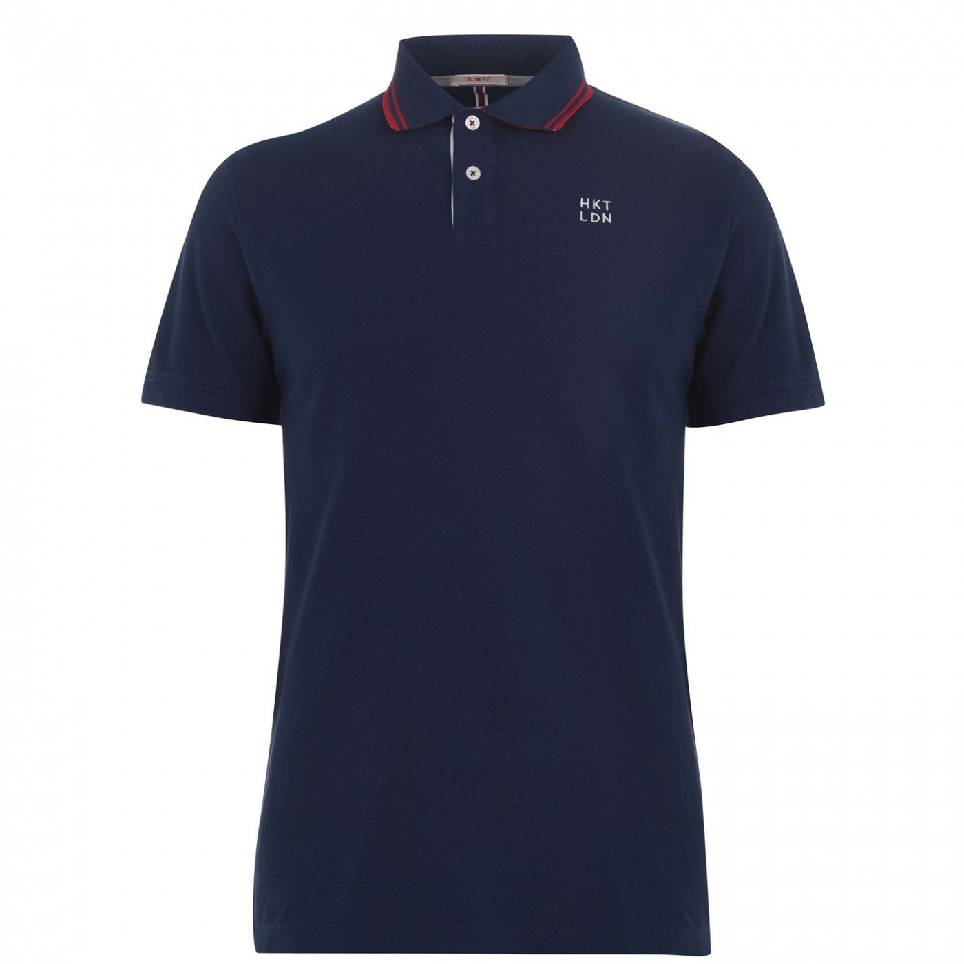 HKT Contrast Colour Polo Shirt