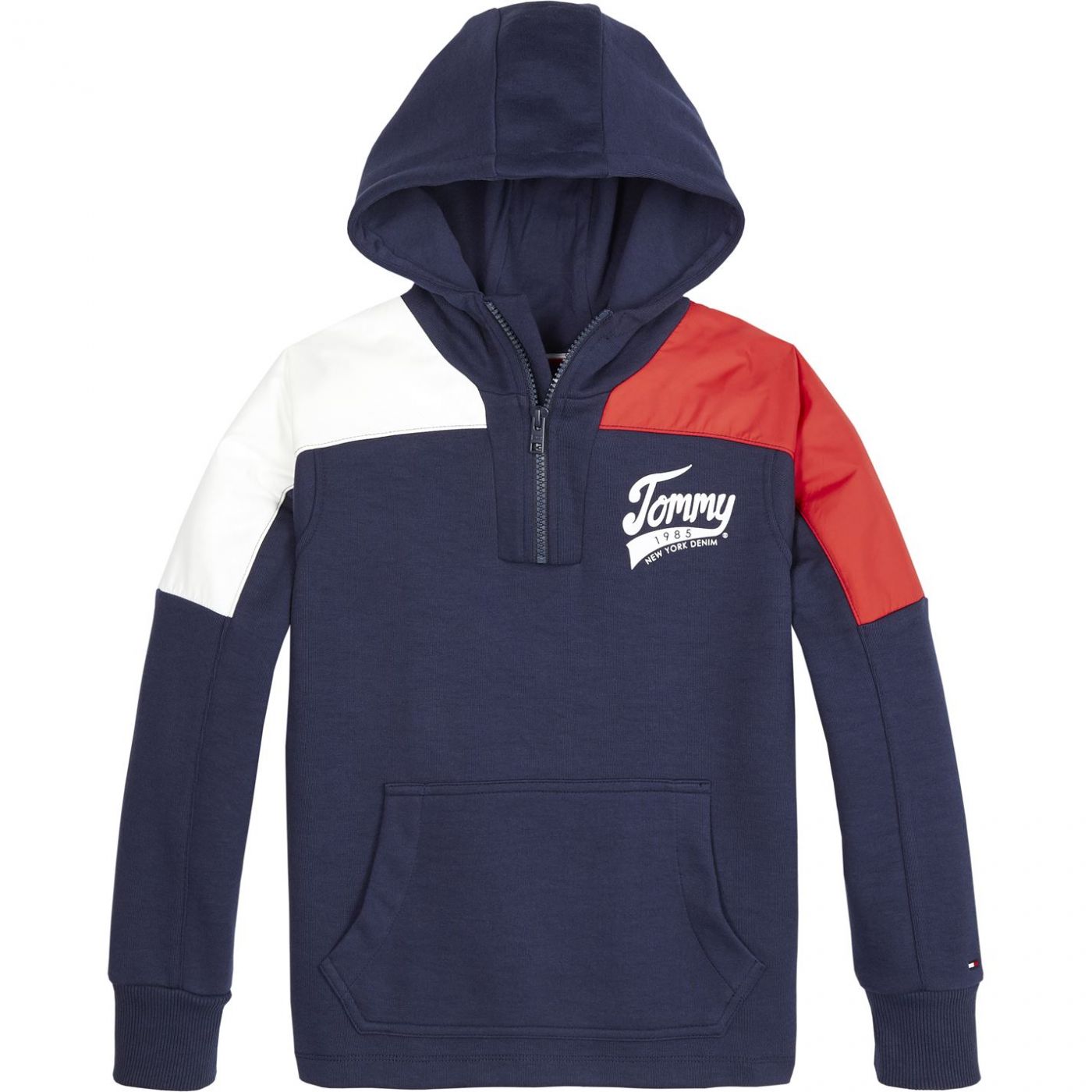 Tommy Hilfiger Block Half Zip Hoodie
