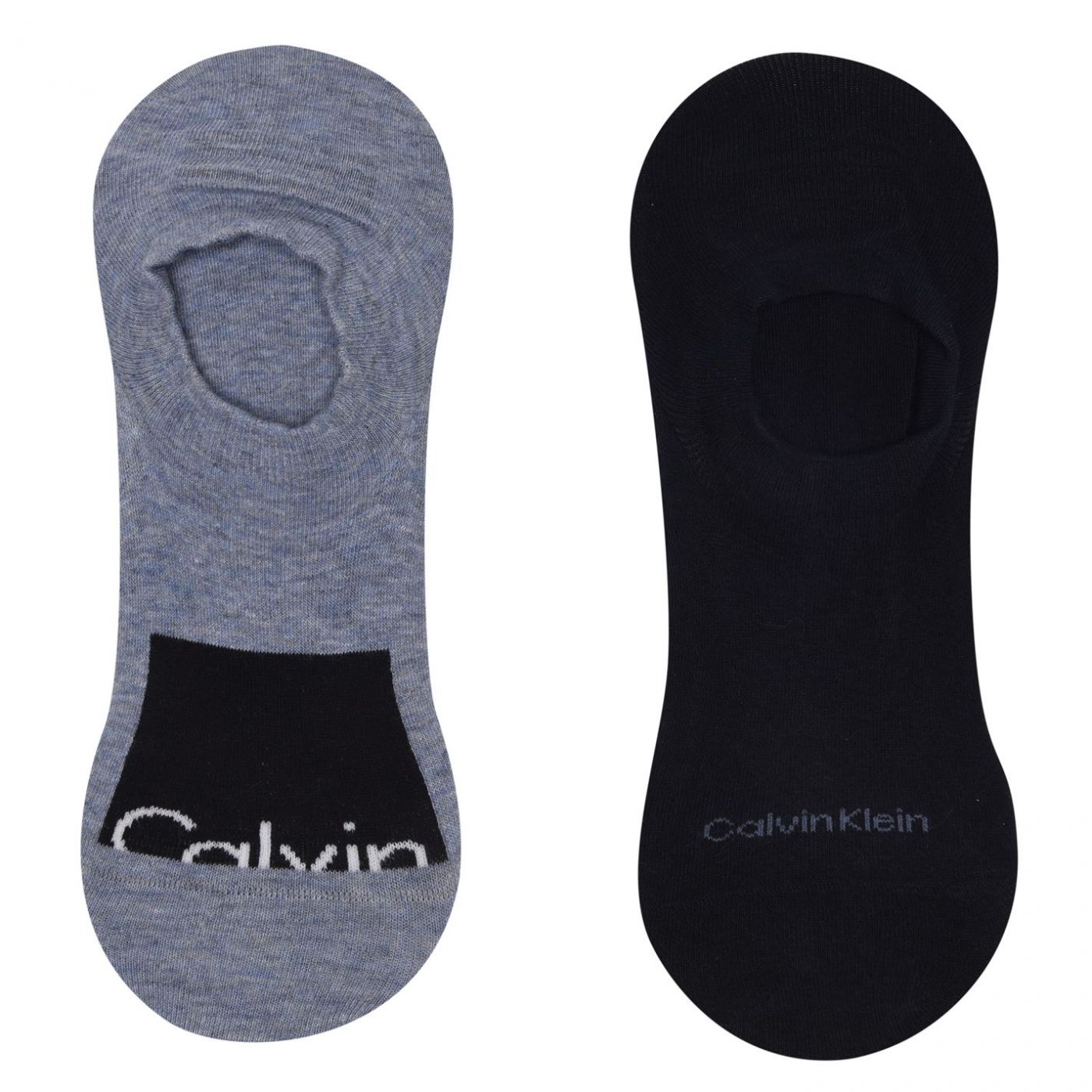 Calvin Klein 2 Pack Solid Socks Mens