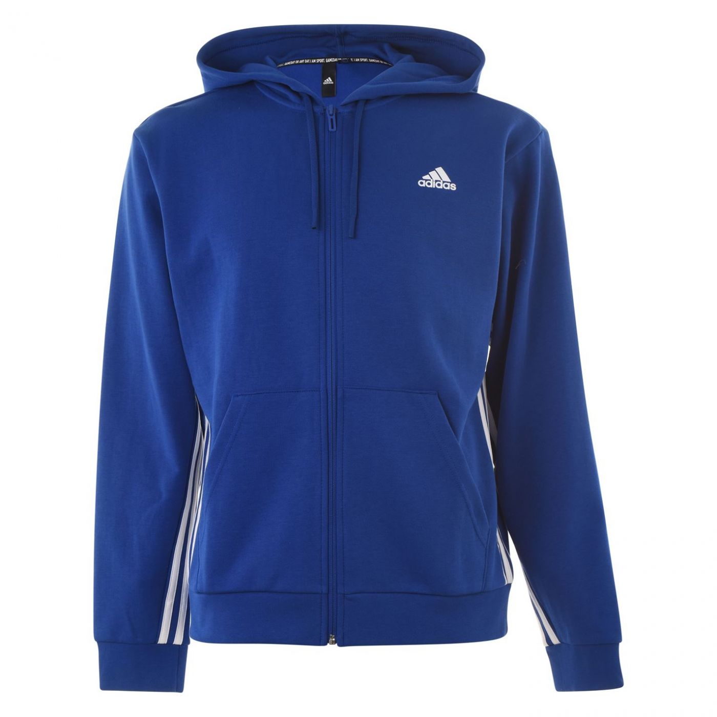 Adidas Underarm 3 Stripe Hoodie Mens