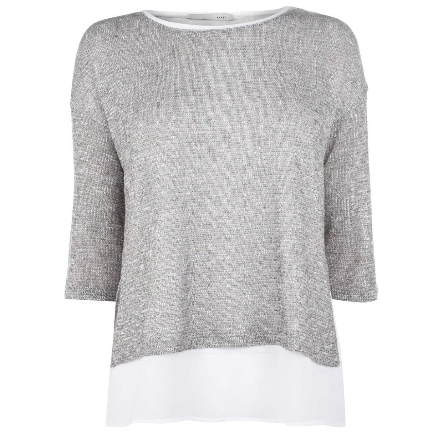 Oui Sparkle Knit T Shirt
