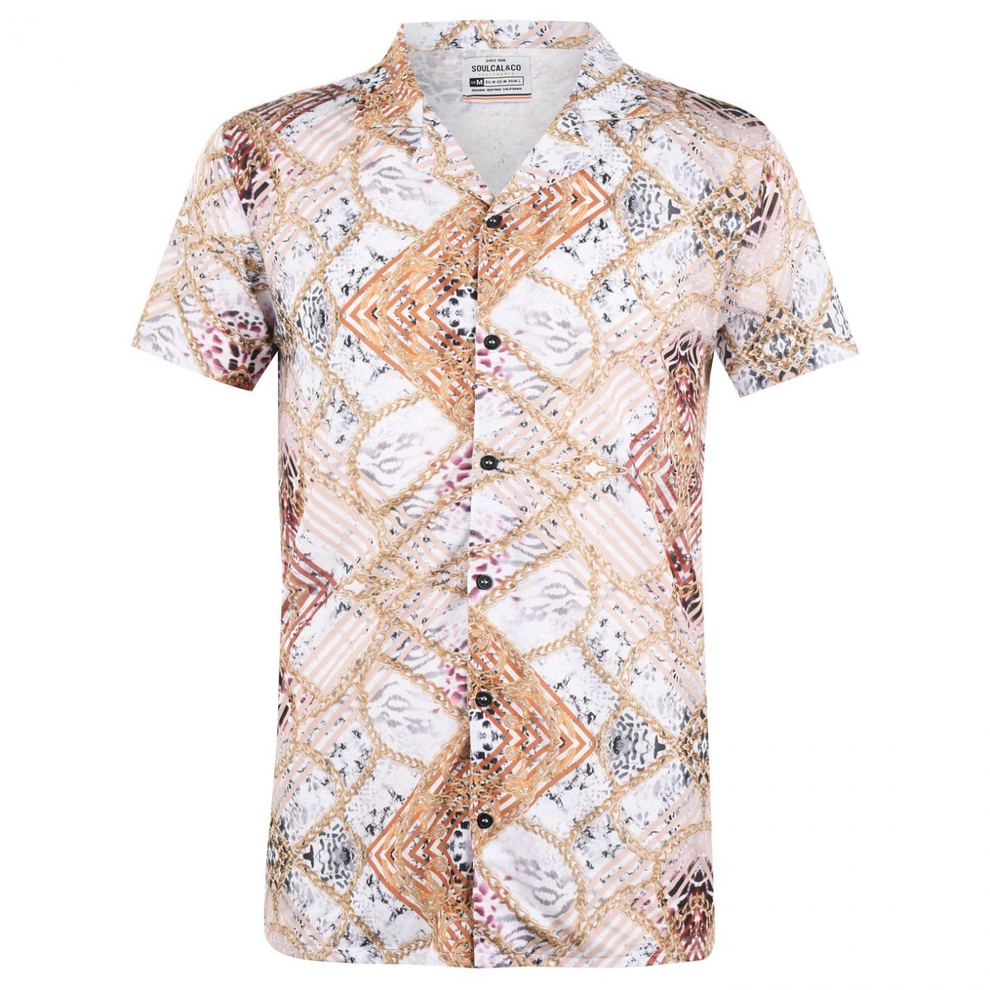 SoulCal Print Shirt Mens