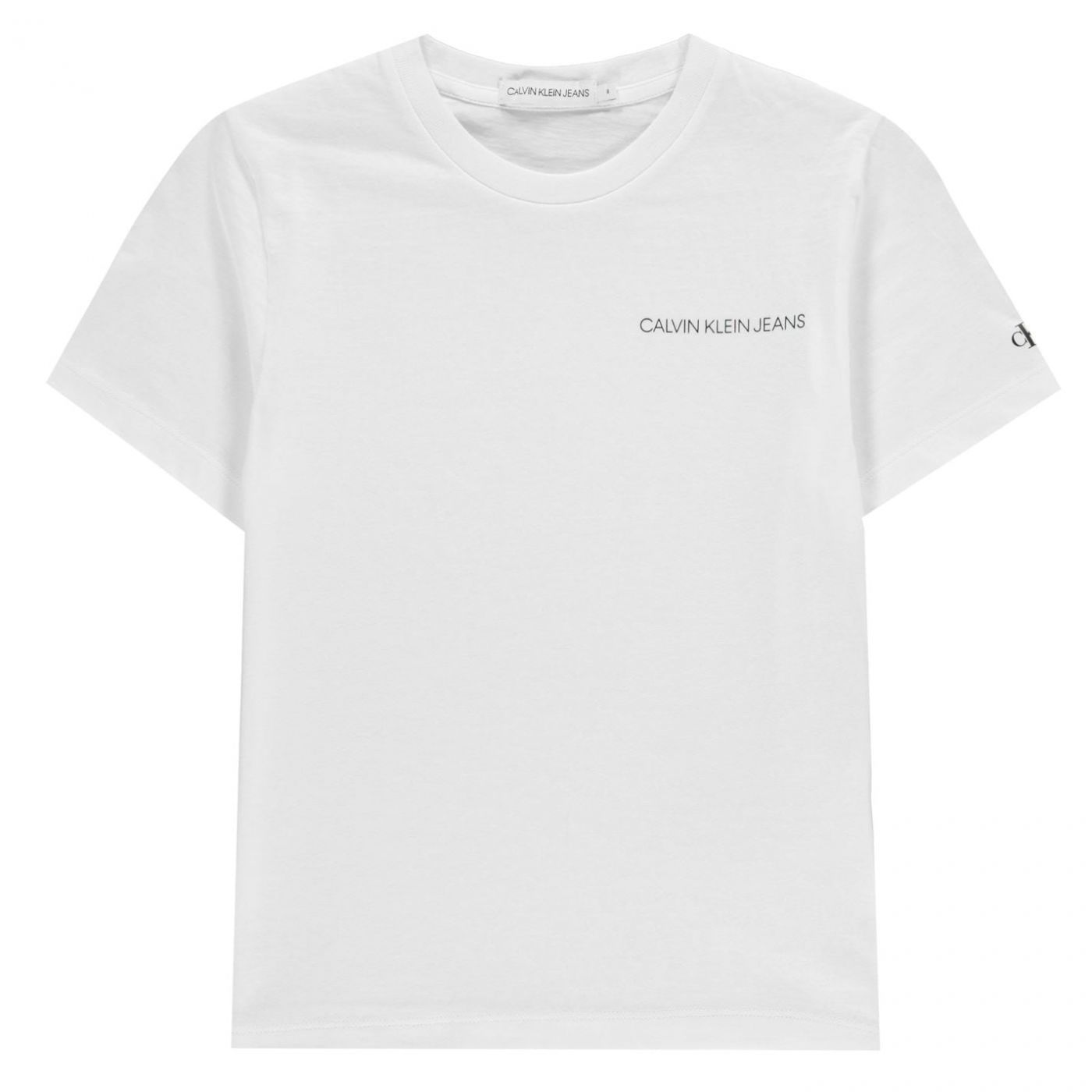 Calvin Klein Jeans Chest Short Sleeved T Shirt Junior Boys