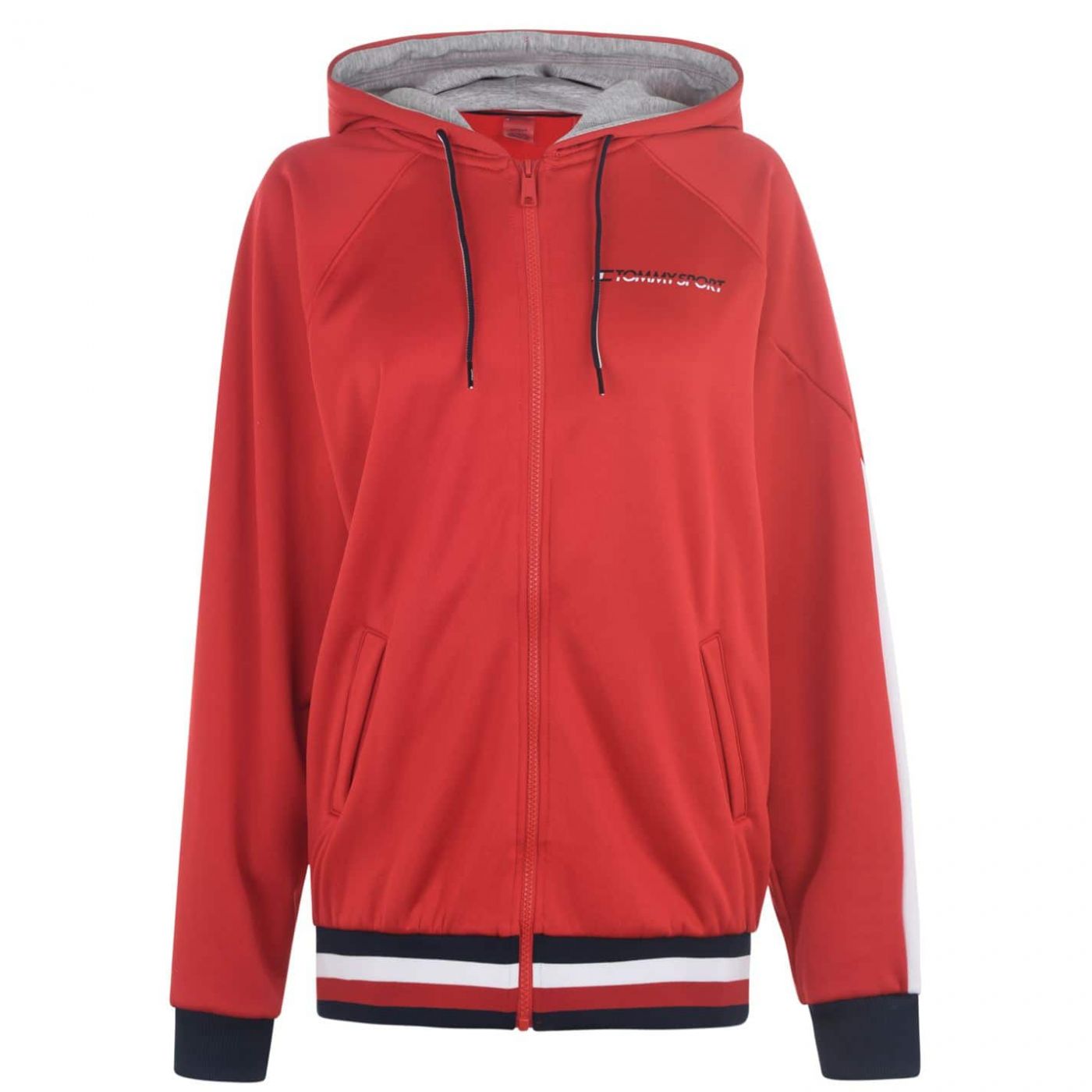 Tommy Sport Stripe Hoodie