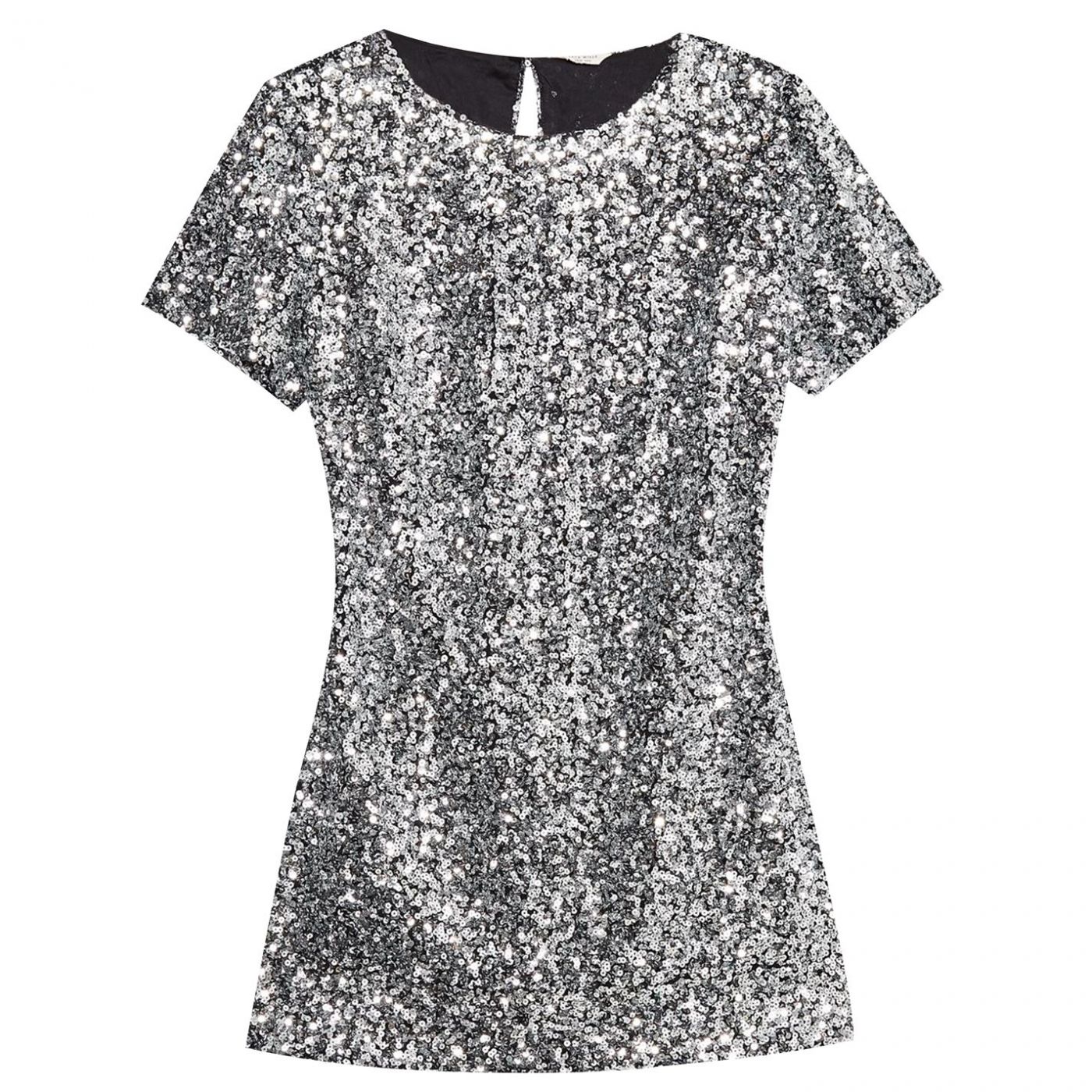 Jack Wills Elmshaw Sequin T-Shirt Dress