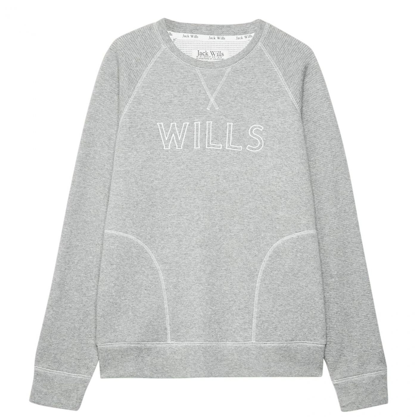 Jack Wills Broadley Textured Sweat Top