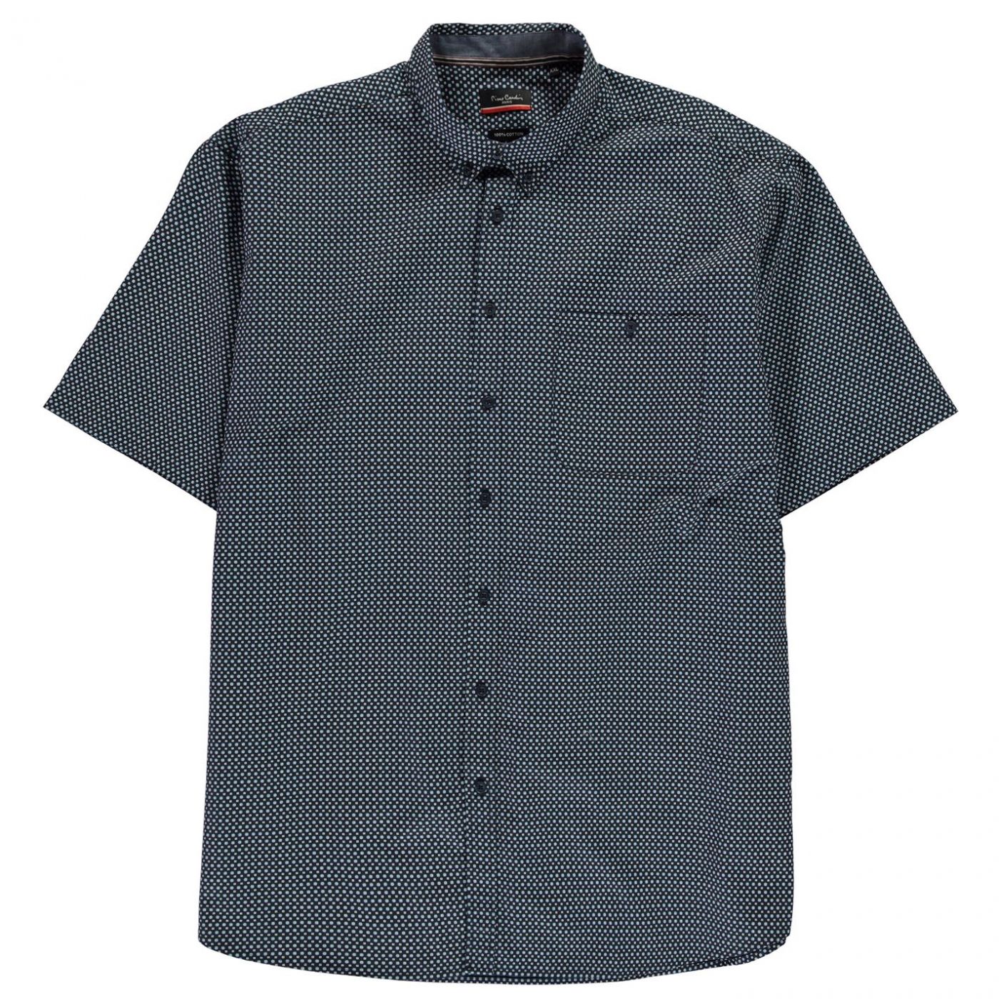 Pierre Cardin Short Sleeve Patterned Shirt Mens