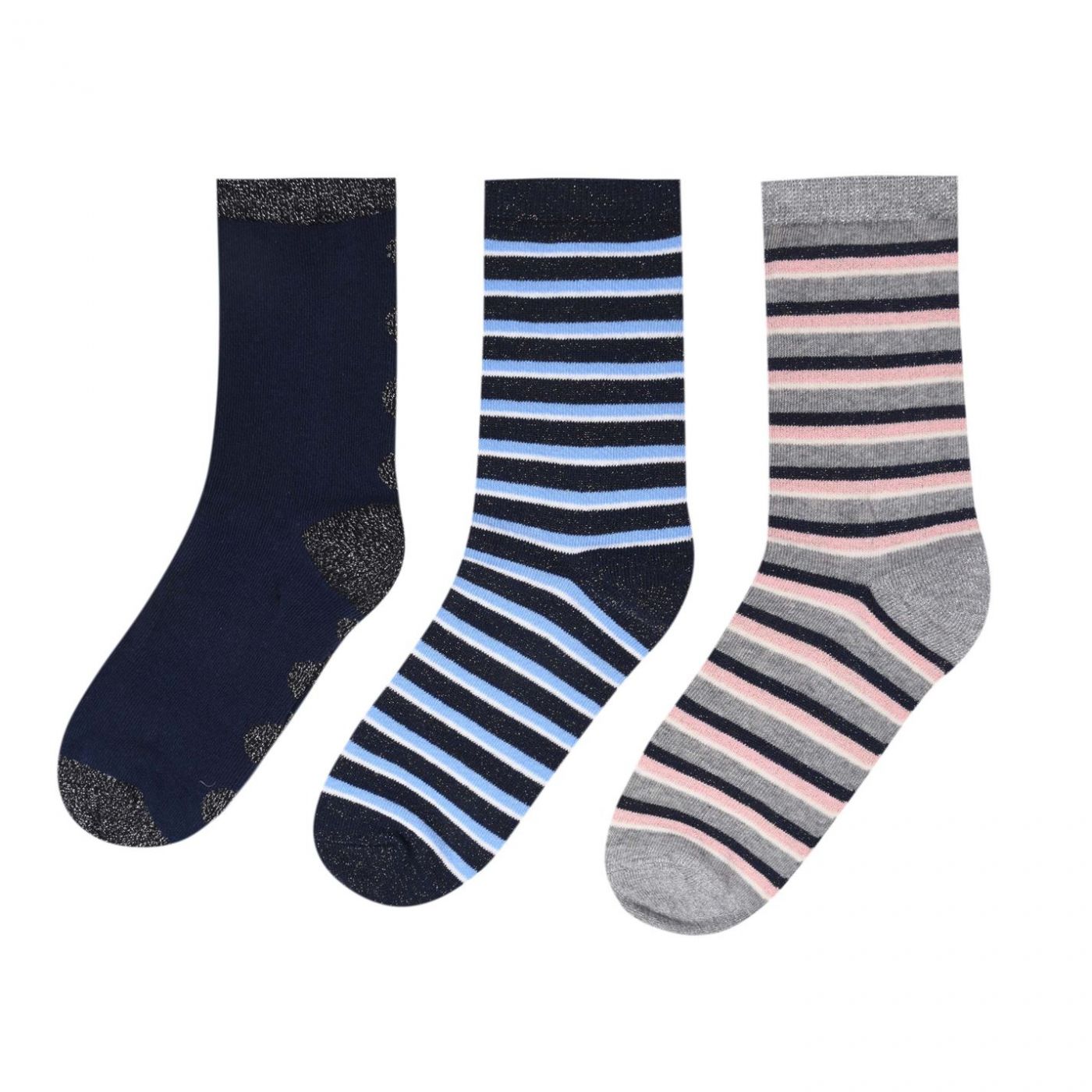 Jack Wills Glenfield Three Pack Socks