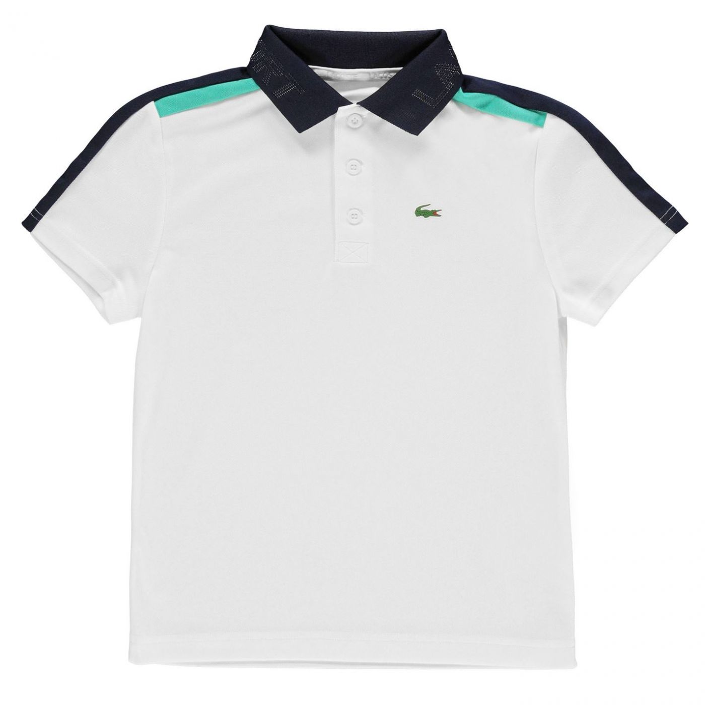 Lacoste Stripe Polo Junior Boys
