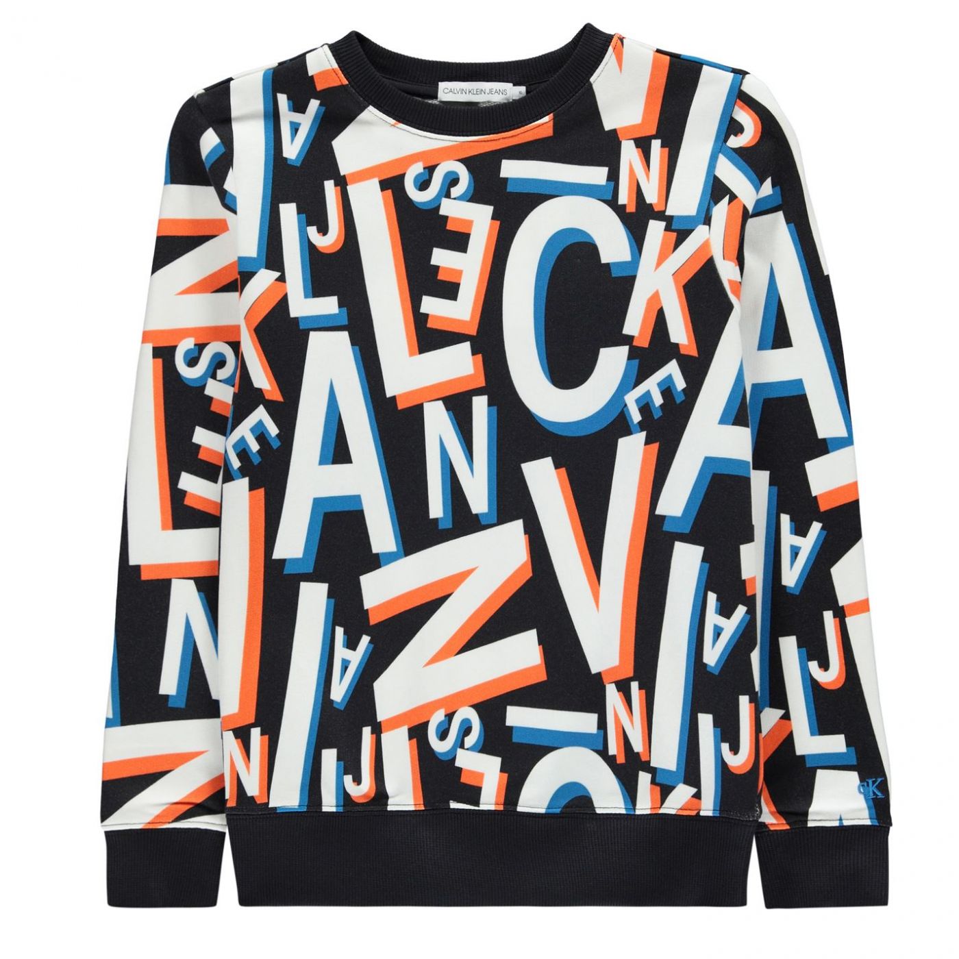 Calvin Klein Jeans Letter AOP Sweater