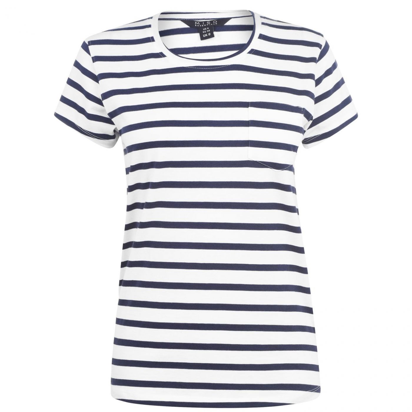 Miso Scoop Pocket T Shirt Ladies