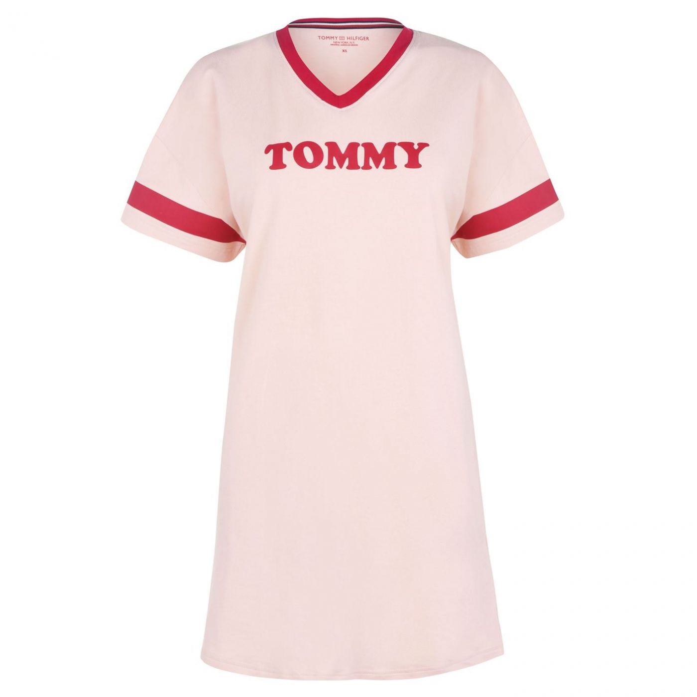 Tommy Bodywear V Neck T Shirt Dress