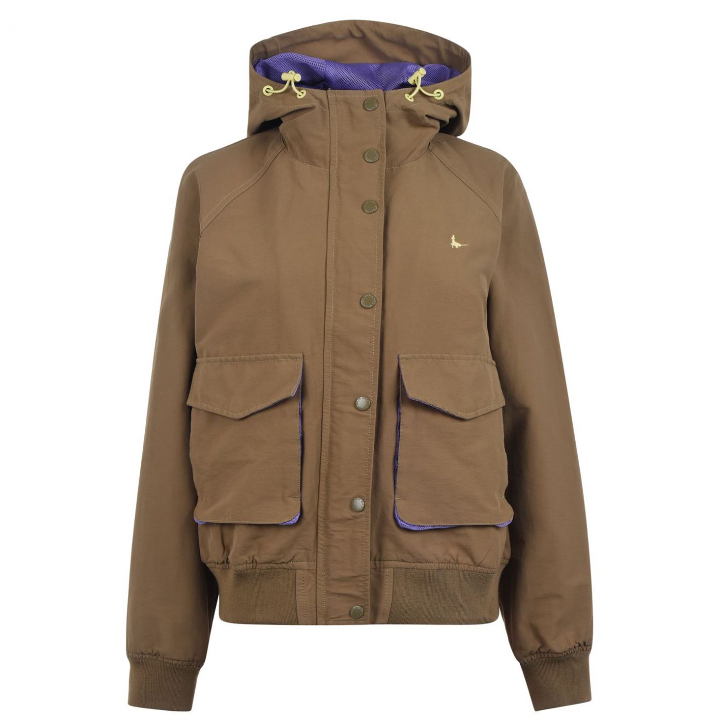 Jack Wills Edenham Boxy Twill Crop Jacket
