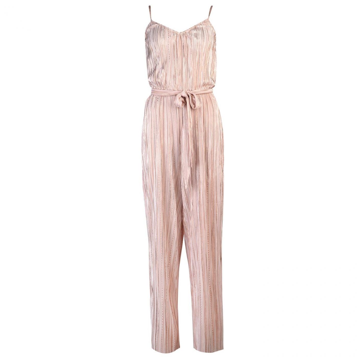 Vila Womens Strappy Jumpsuit