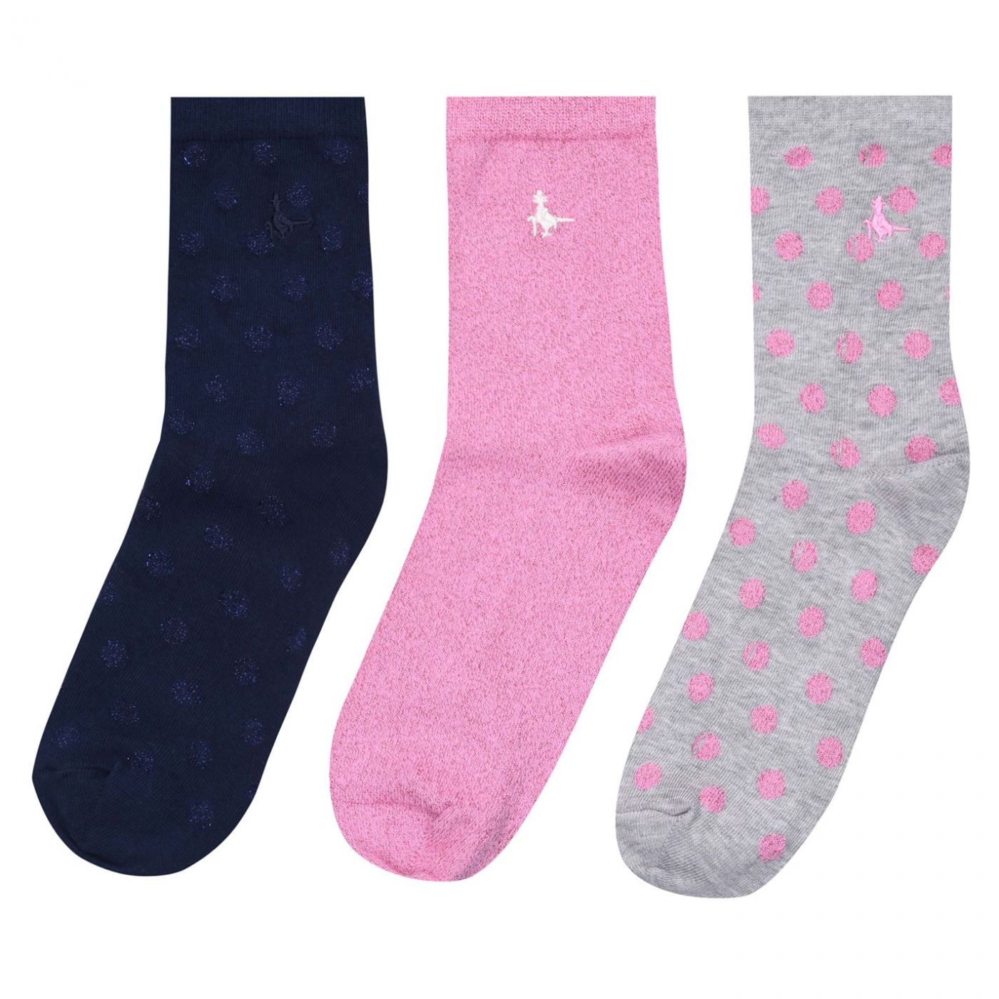 Jack Wills Harperly Three Pack Socks