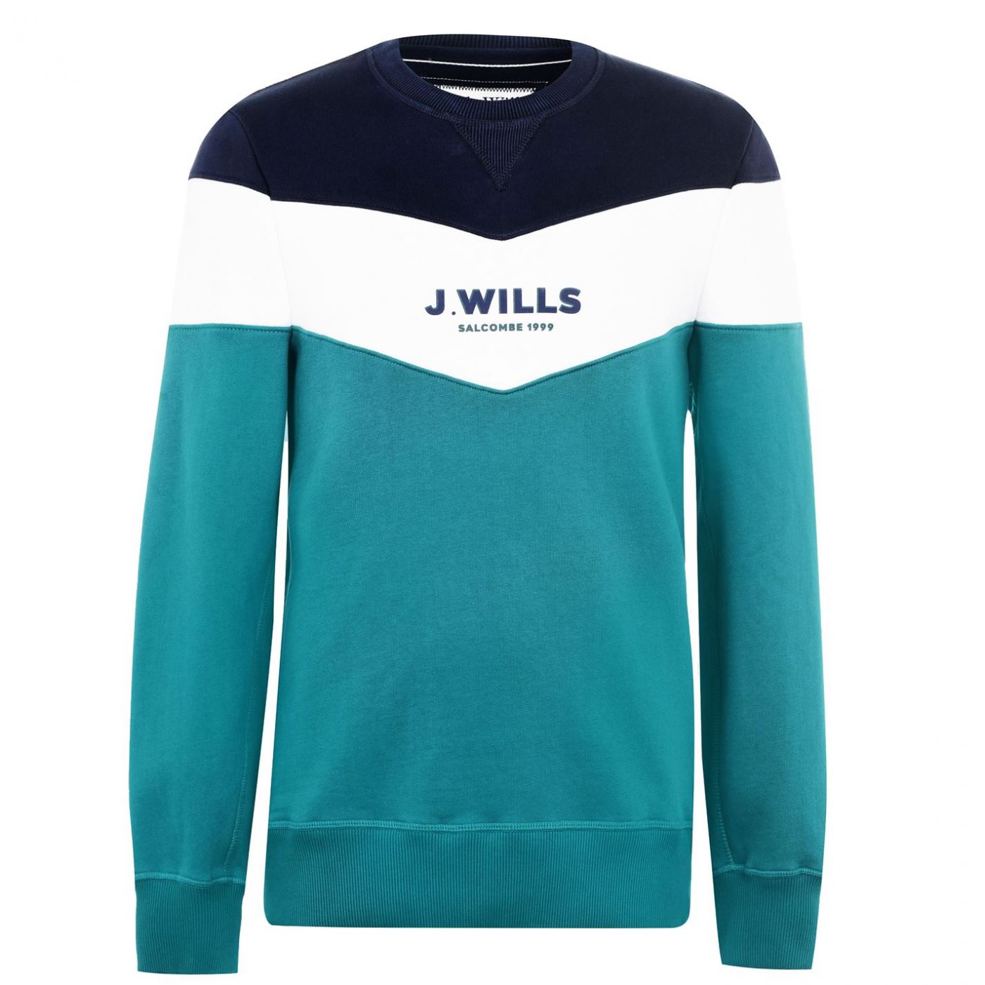 Jack Wills Beaufort Cut And Sew Sweatshirt