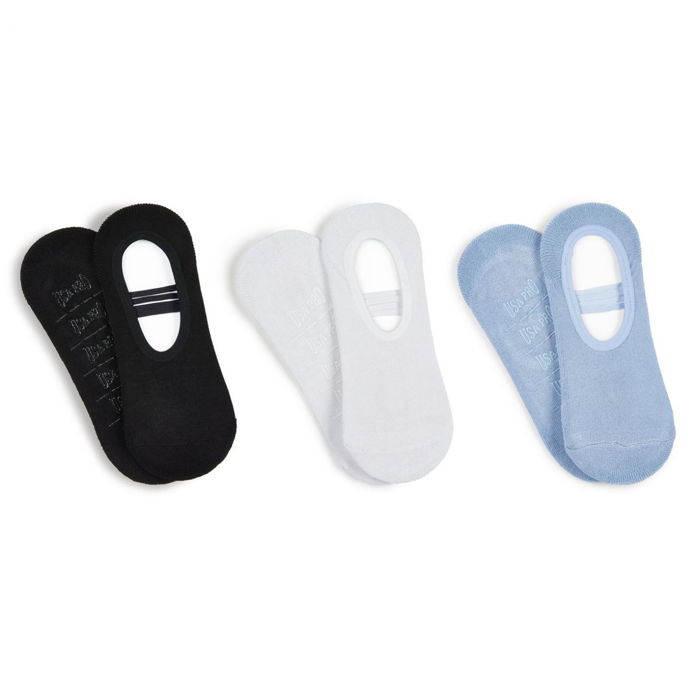 USA Pro 3 Pack Studio Socks Ladies
