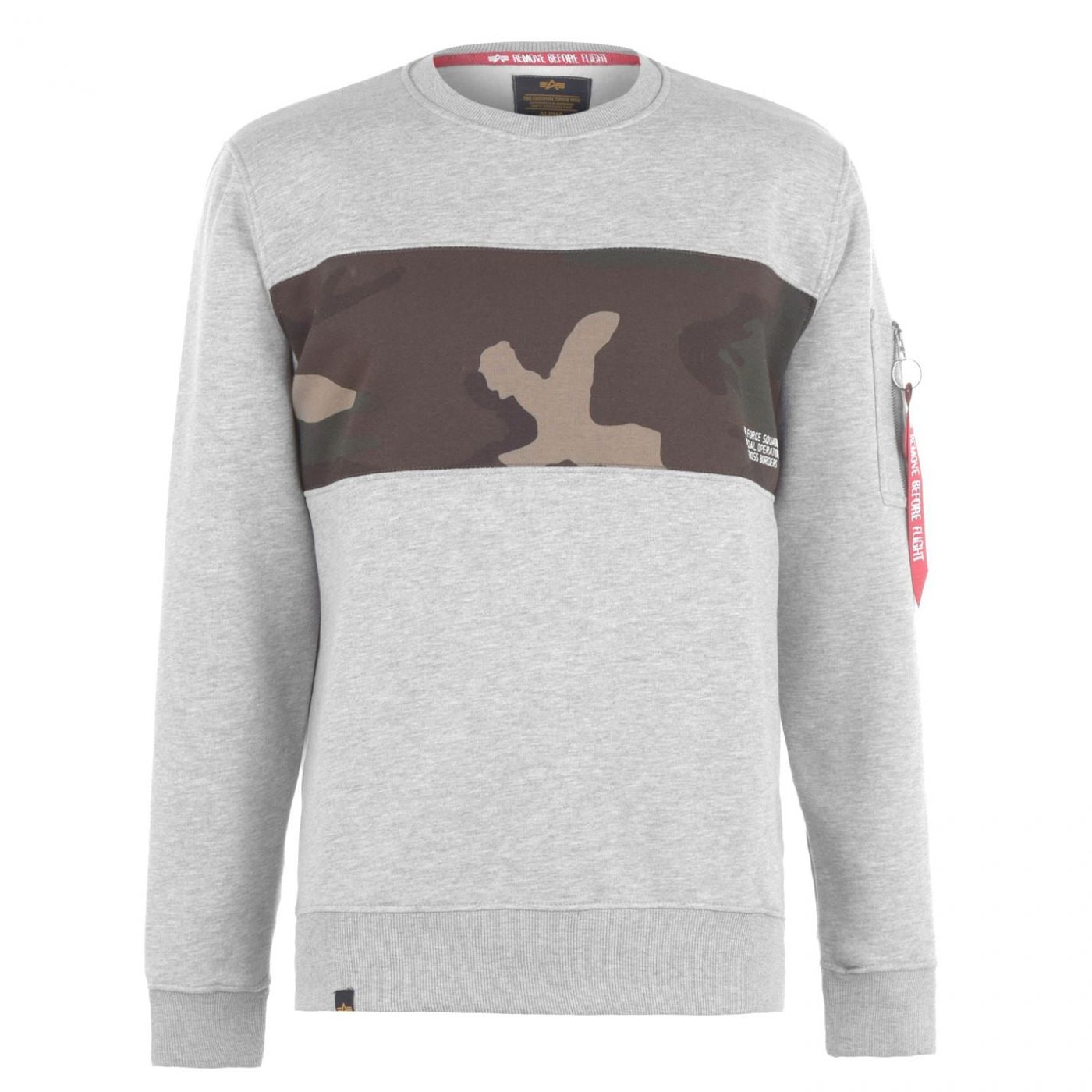 Alpha Industries Camo Bar Sweater