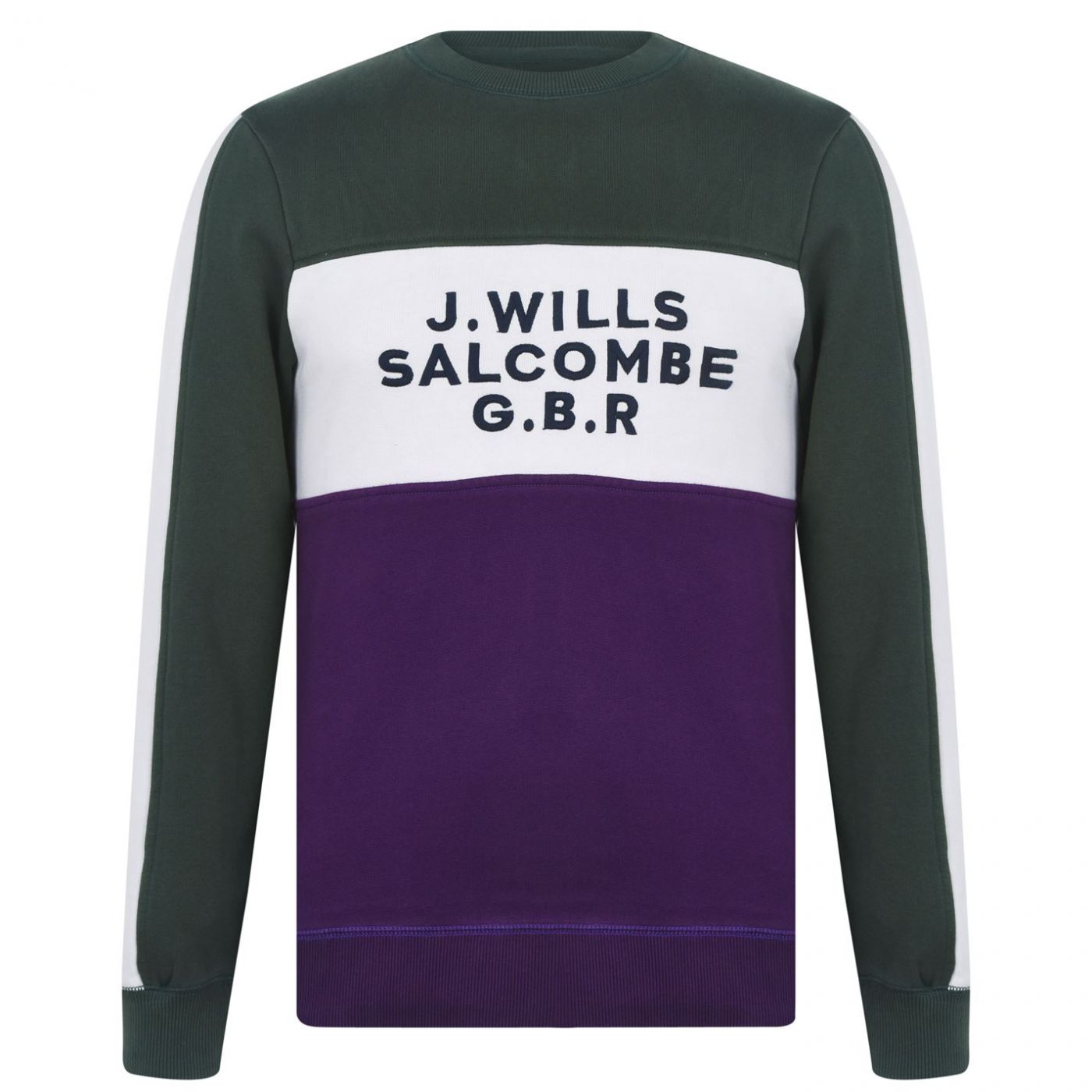 Jack Wills Mapperton Cut and Sew Sweatshirt