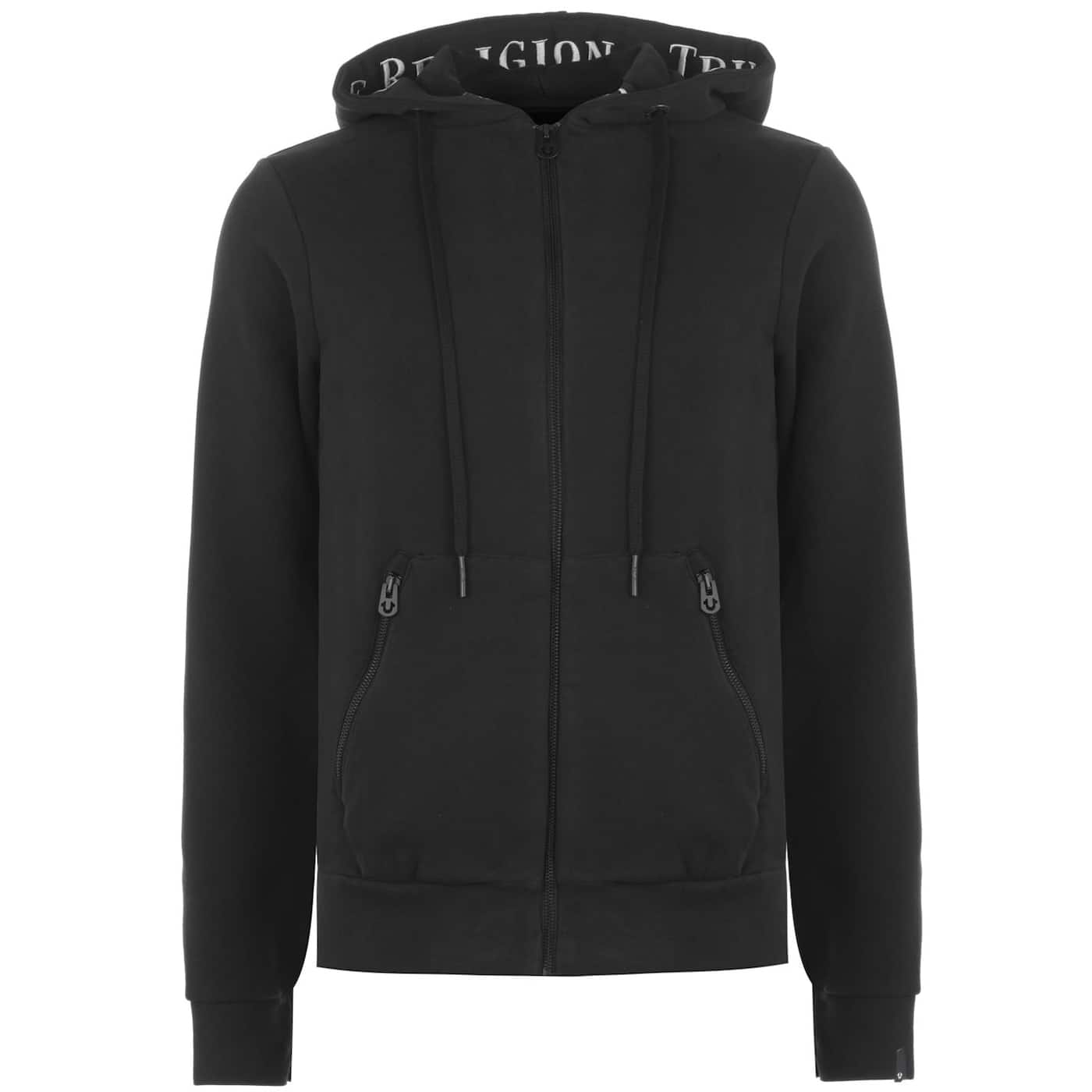 True Religion Script Hooded Sweatshirt