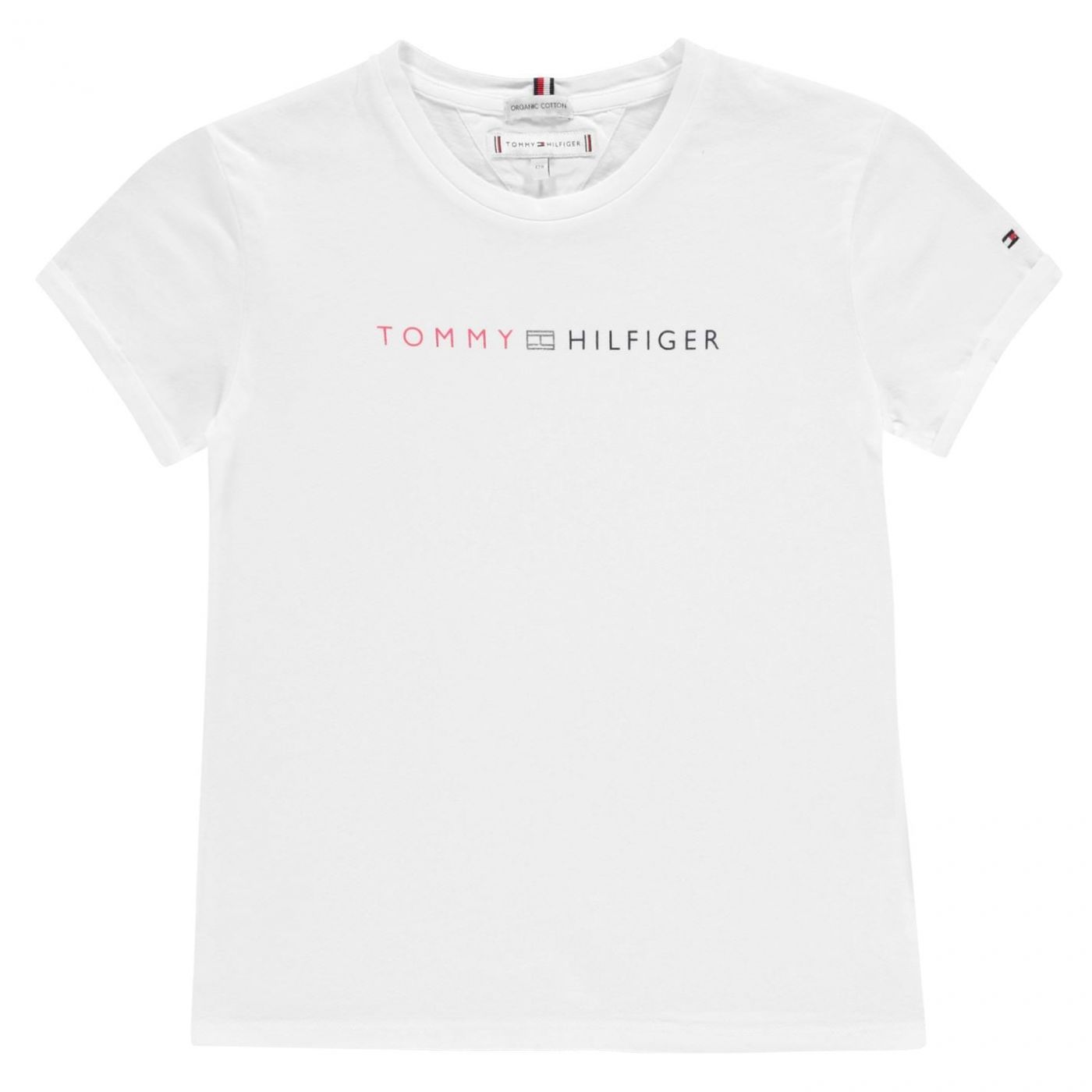 Tommy Hilfiger Rolled Up Sleeved T Shirt